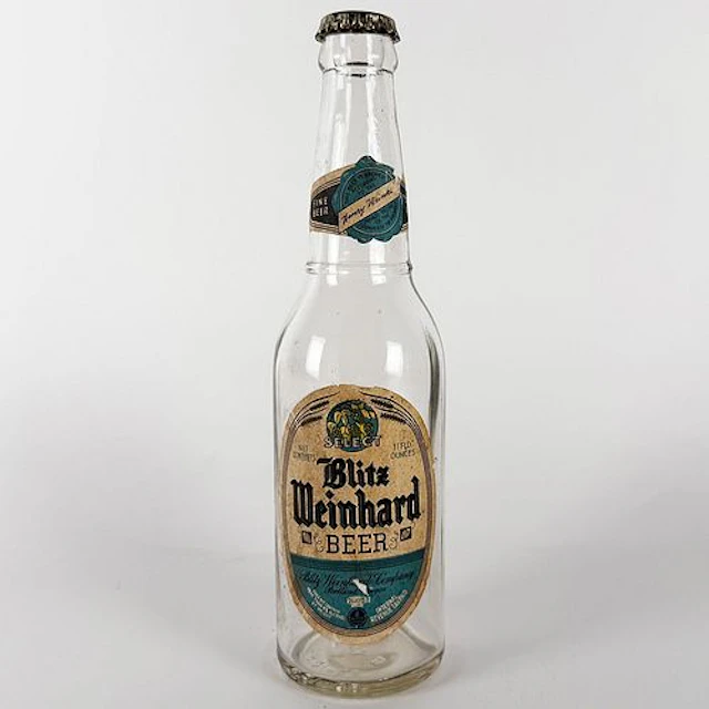 Blitz-Weinhard Select Beer 11 oz. IRTP Labeled Bottle with CROWN CAP