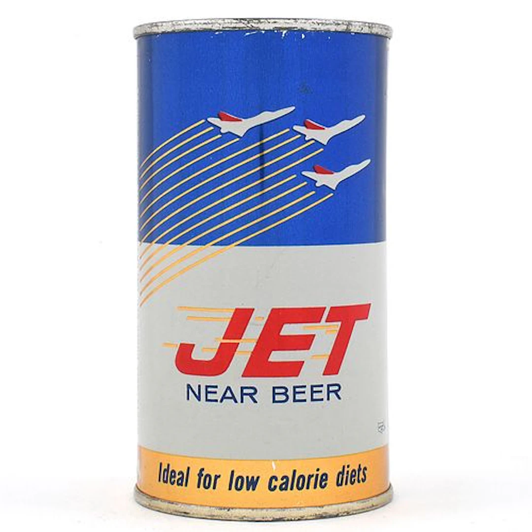 Jet Near Beer Bank Lid Flat Top NATIONAL BLANK LID DARK BLUE 86-35 EXCEPTIONAL