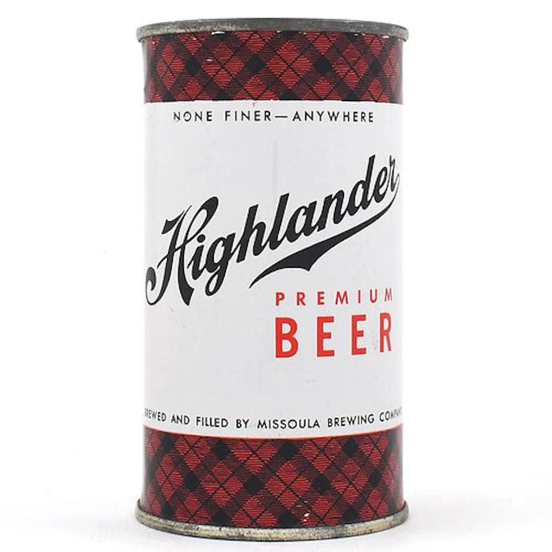 Highlander Beer Flat Top VANITY LID 82-11 EXCEPTIONAL