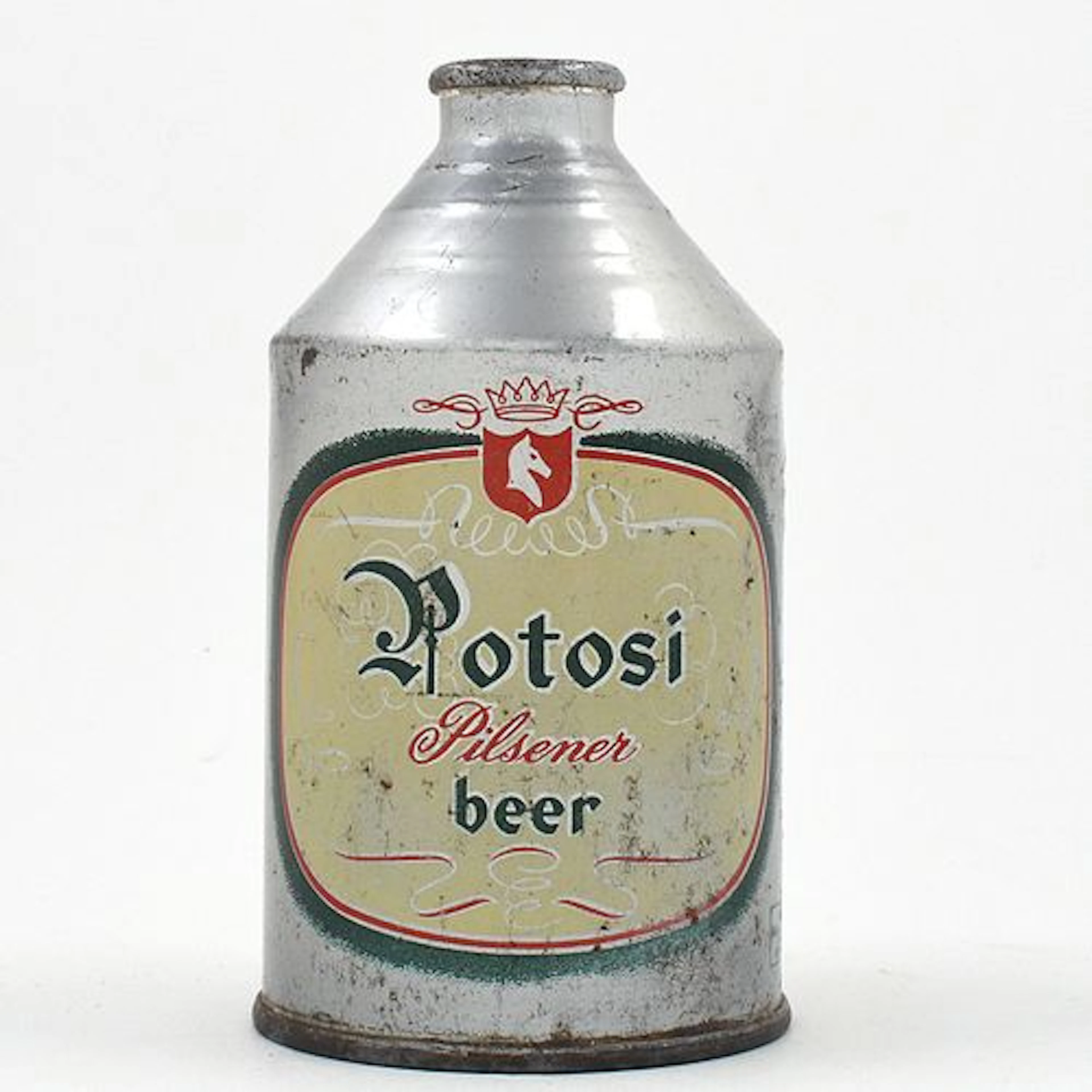 Potosi Beer Crowntainer NO ALC STATEMENT 198-14