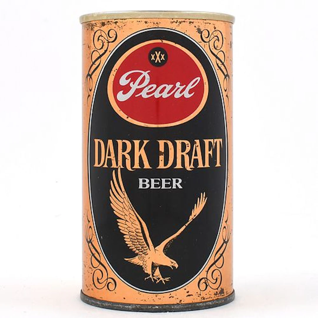 Pearl Dark Draft Beer Pull Tab 107-39