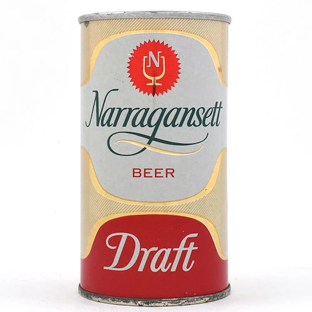 Narragansett Draft Beer Fan Tab 96-16 TOUGH CLEAN
