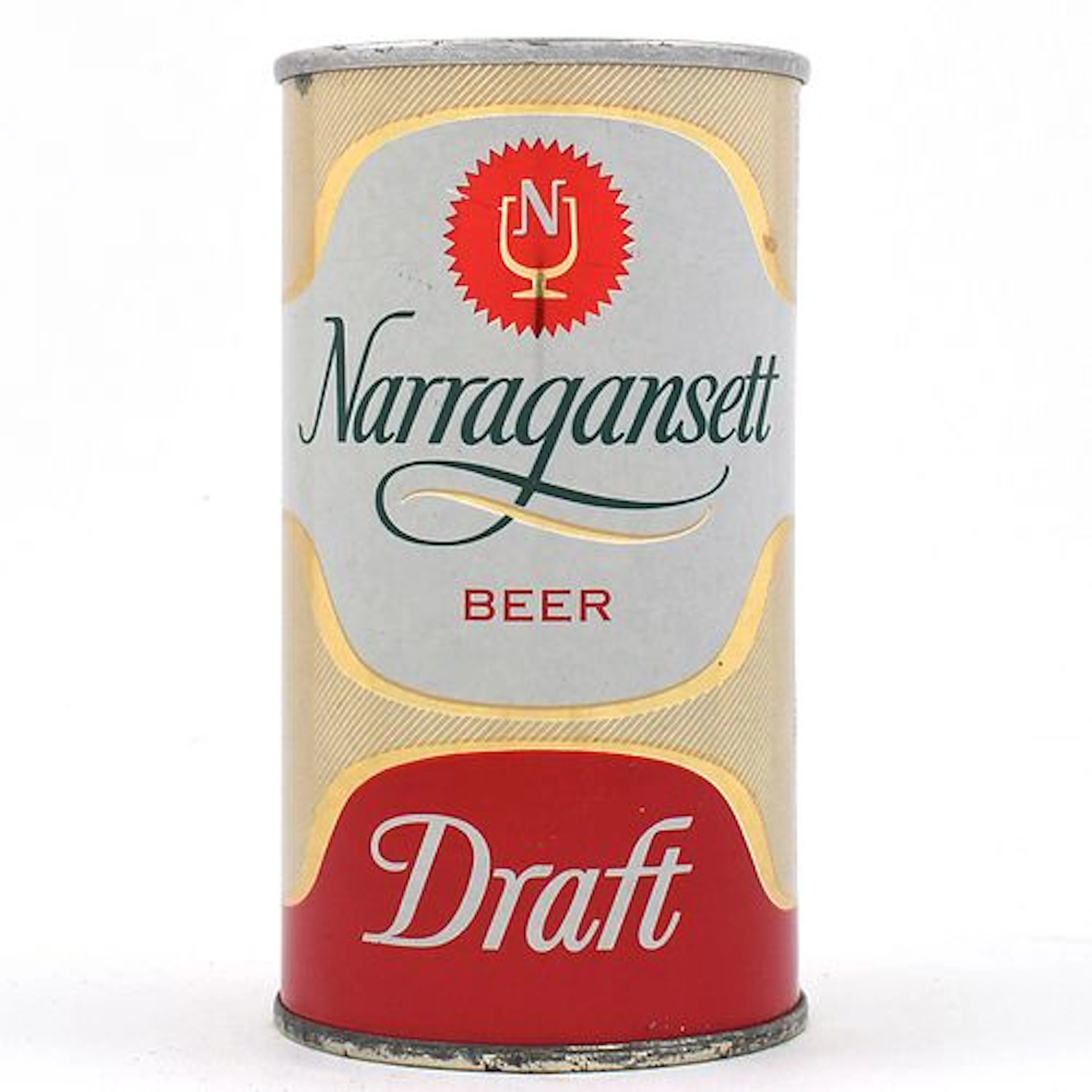 Narragansett Draft Beer Fan Tab 96-16 TOUGH CLEAN