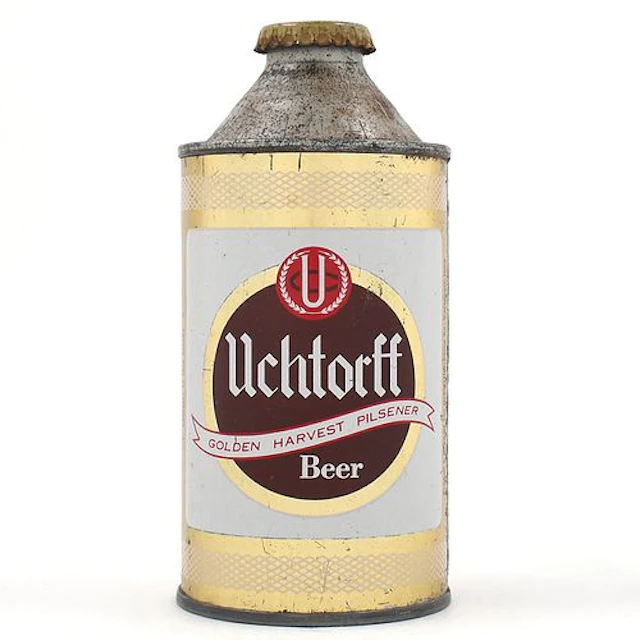 Uchtorff Beer Cone Top DNCMT 4 PERCENT UNLISTED RARE