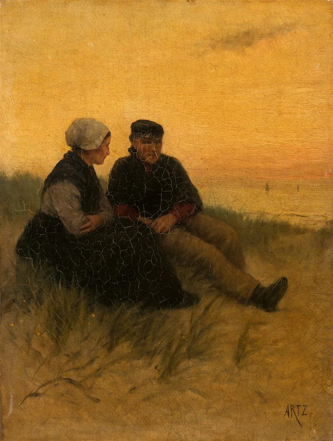 David Adolph Constant Artz (The Hague 1837 - 1890)...