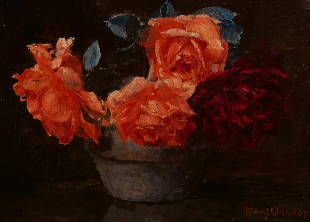 Frans Oerder (Rotterdam 1867 - Pretoria 1944) Still life...