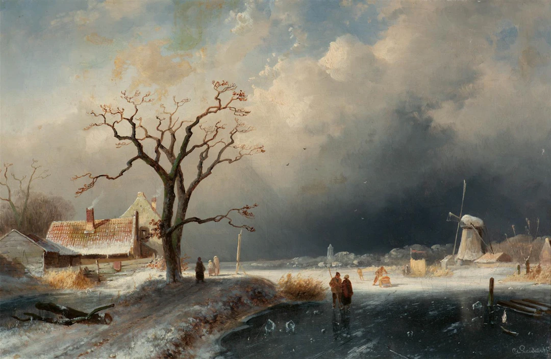 Charles Leickert (Brussels 1816 - Mainz 1907) Figures on...