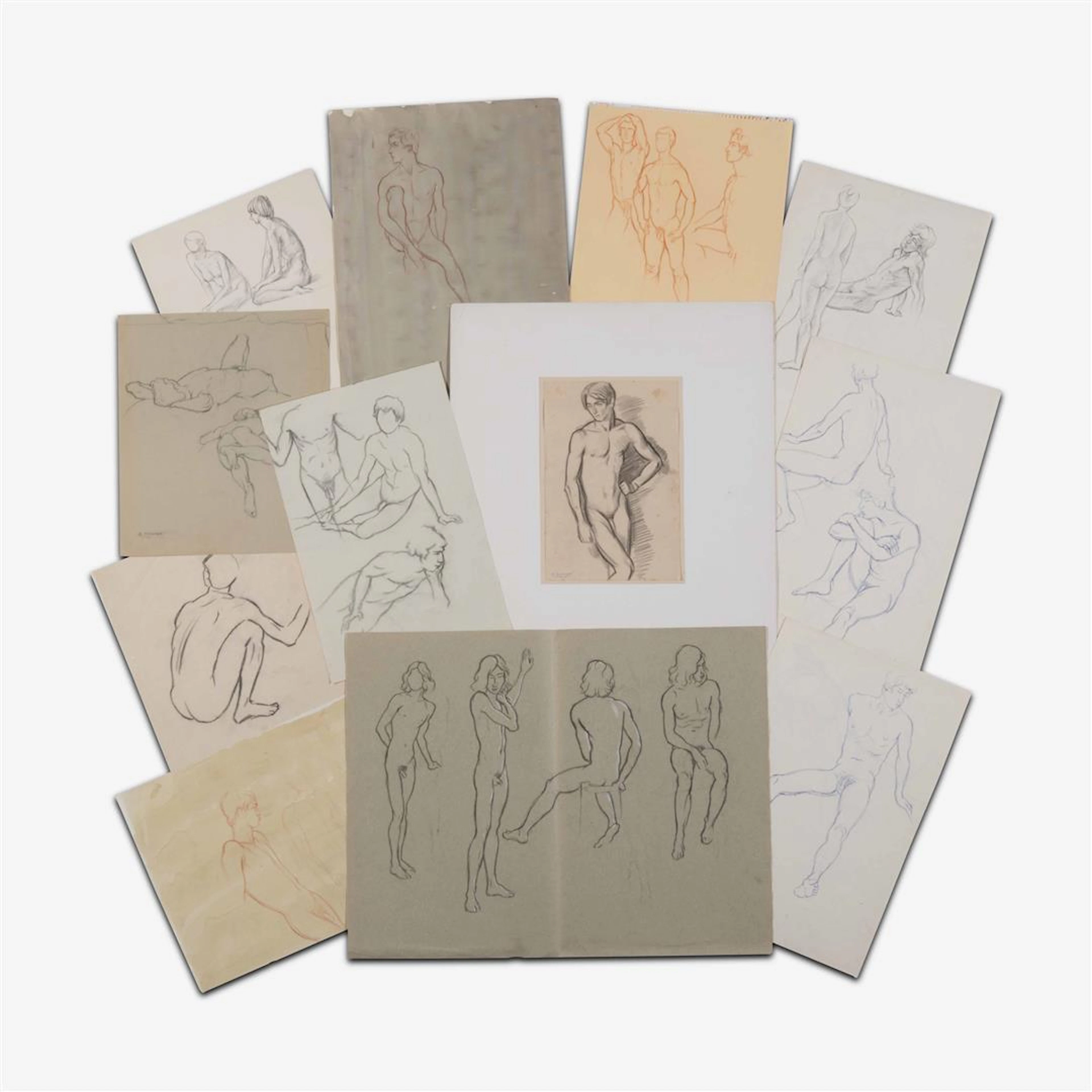 Rudolf Bonnet (Amsterdam 1895 - Laren (NH) 1978) Sketches...