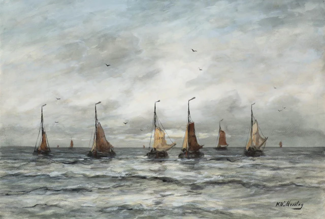 Hendrik Willem Mesdag (Groningen 1831 - The Hague 1915)...