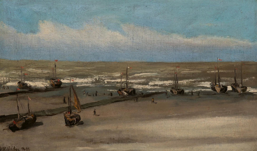 Hendrik Willem Mesdag (Groningen 1831 - The Hague 1915)...