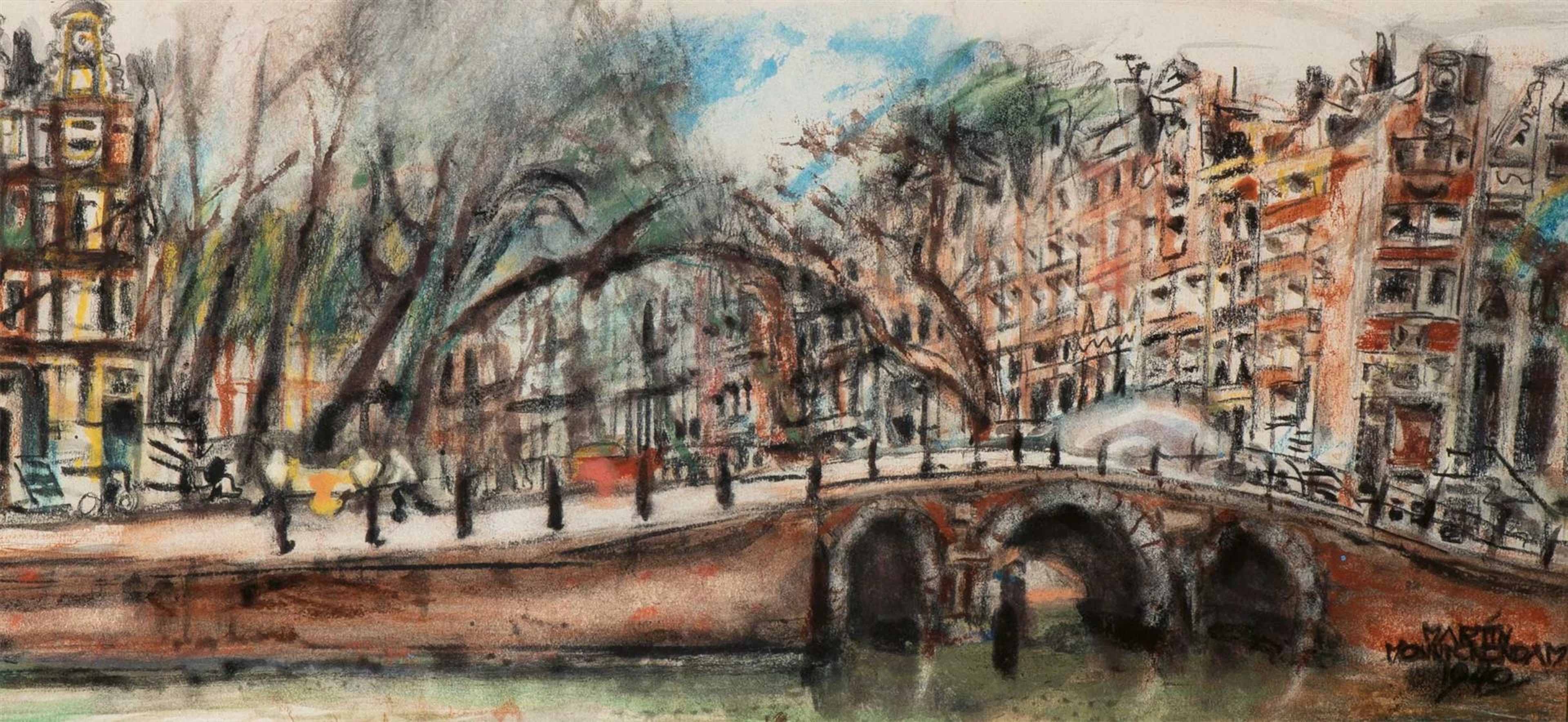 Martin Monnickendam (Amsterdam 1874 - 1943) Herengracht...