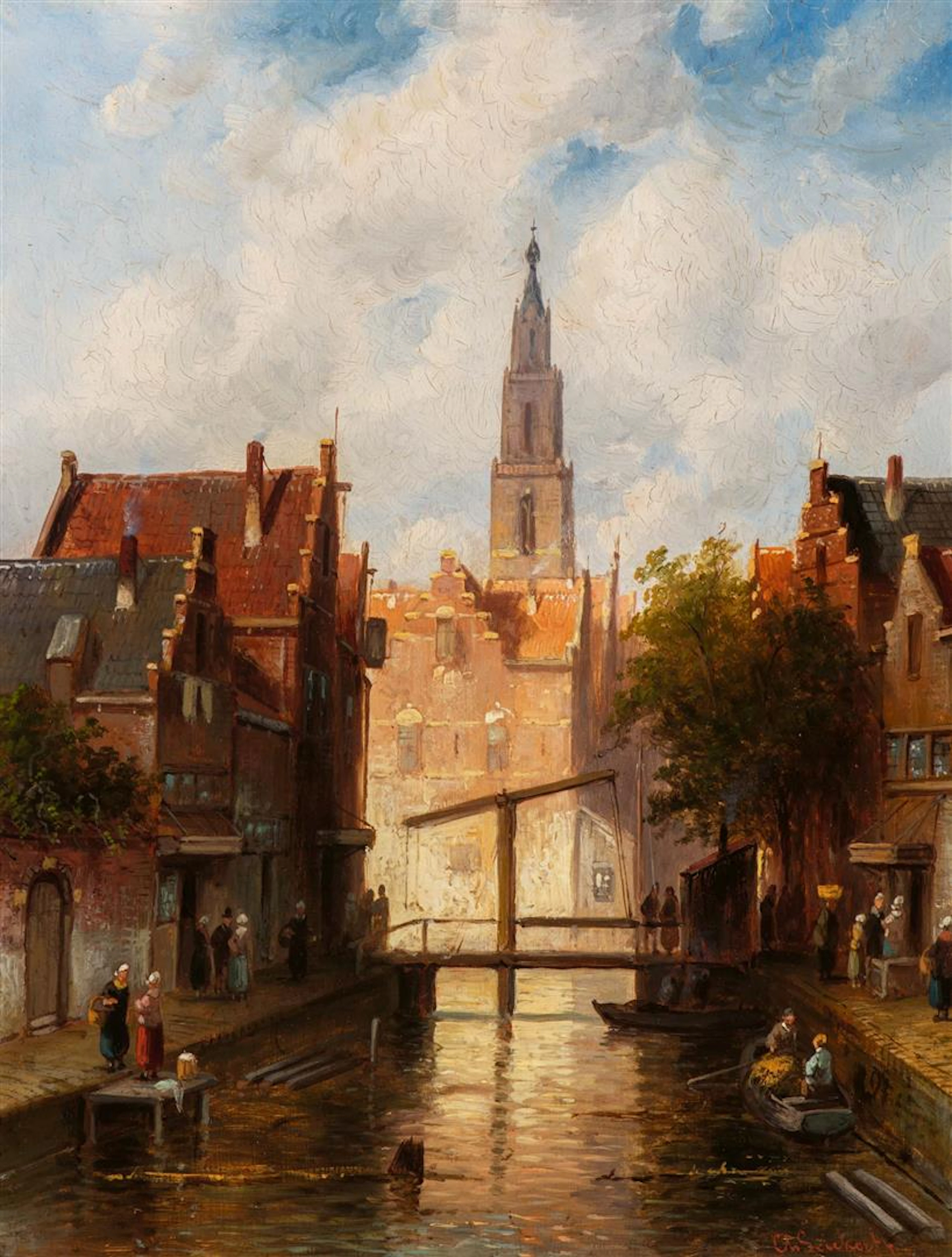 Charles Leickert (Brussels 1816 - Mainz 1907) Capriccio...