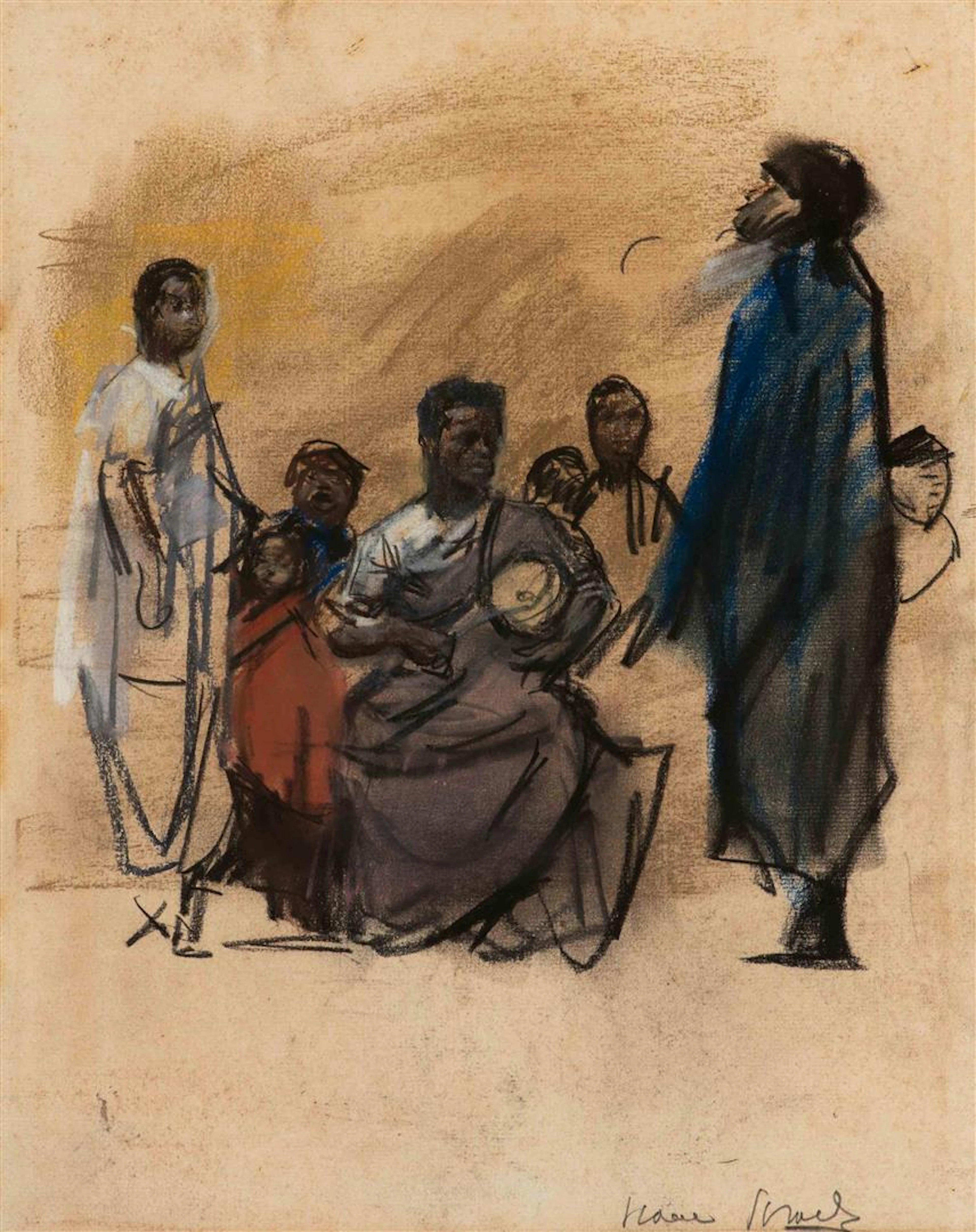 Isaac Israels (Amsterdam 1865 - The Hague 1934) Ashanti (c