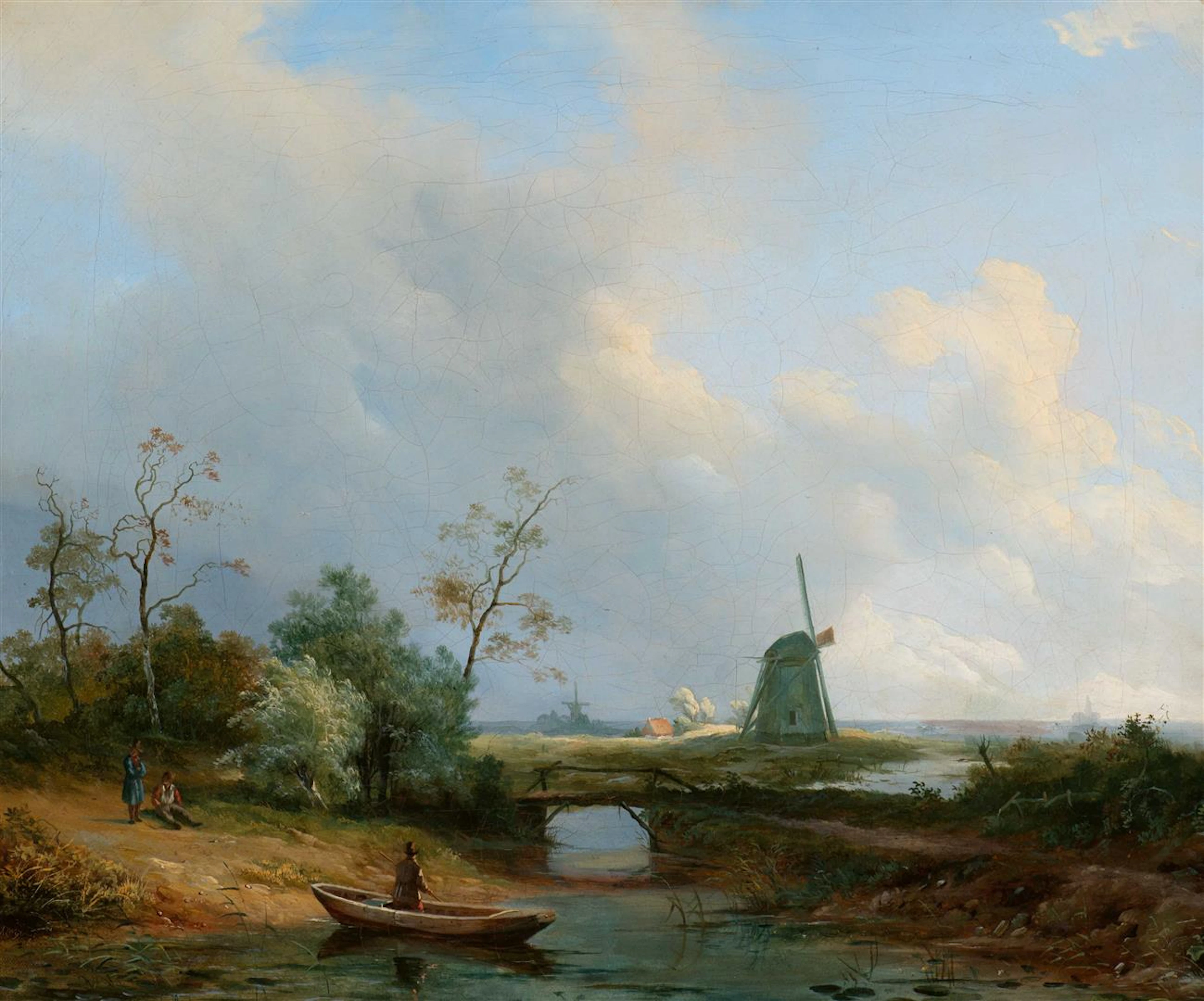 Pieter Lodewijk Francisco Kluyver (Amsterdam 1816 - 1900)...