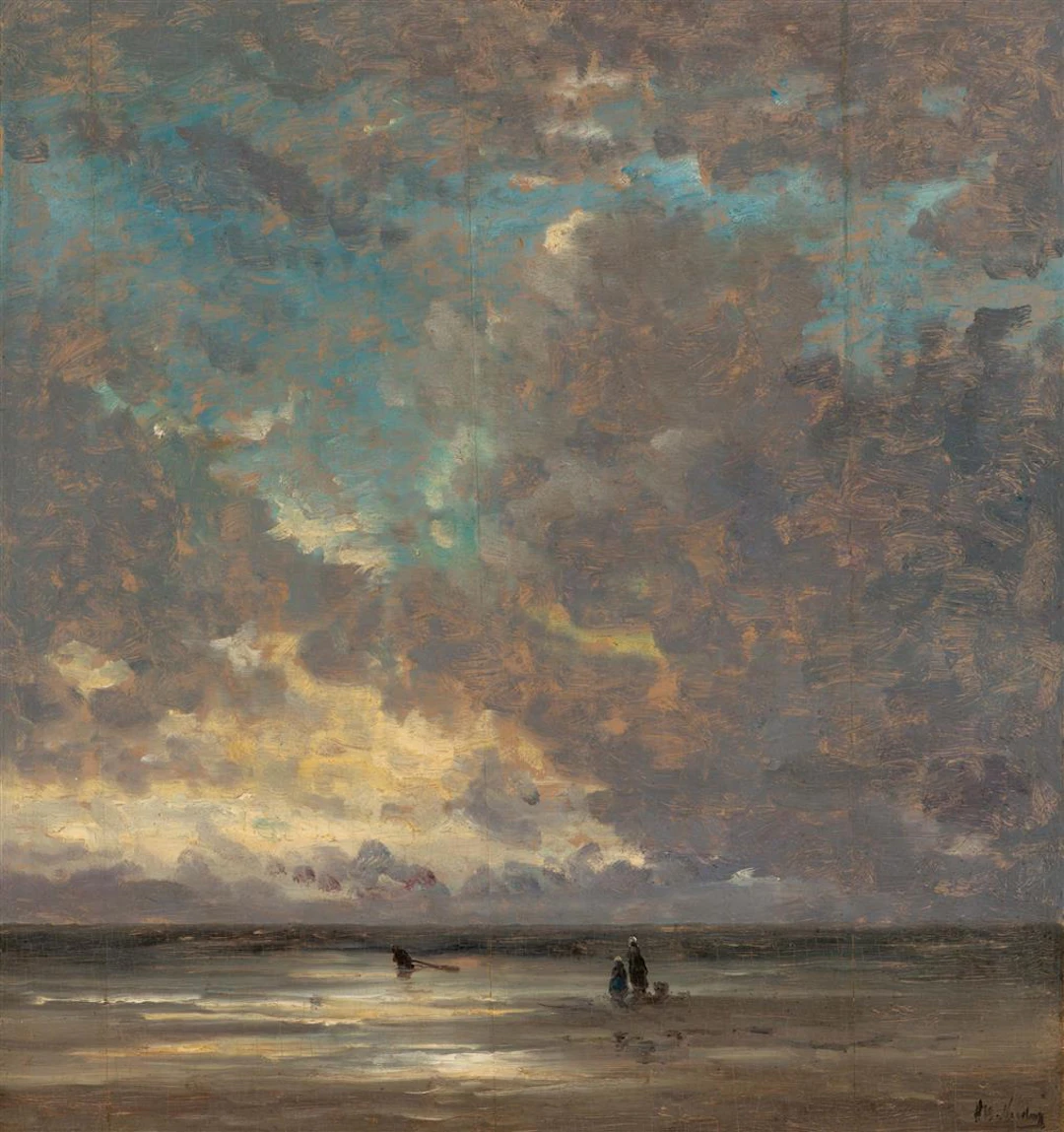 Hendrik Willem Mesdag (Groningen 1831 - The Hague 1915)...