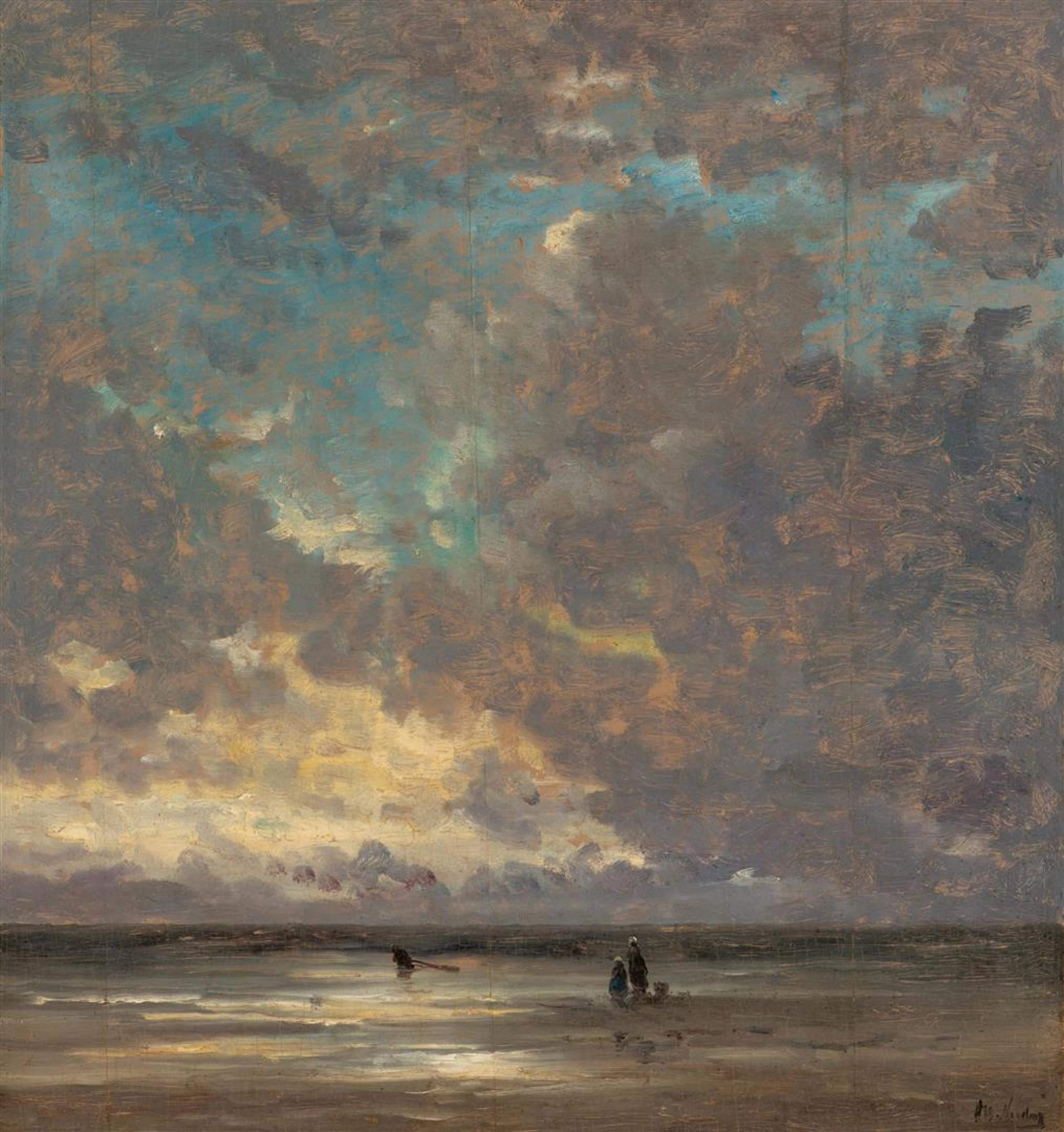 Hendrik Willem Mesdag (Groningen 1831 - The Hague 1915)...
