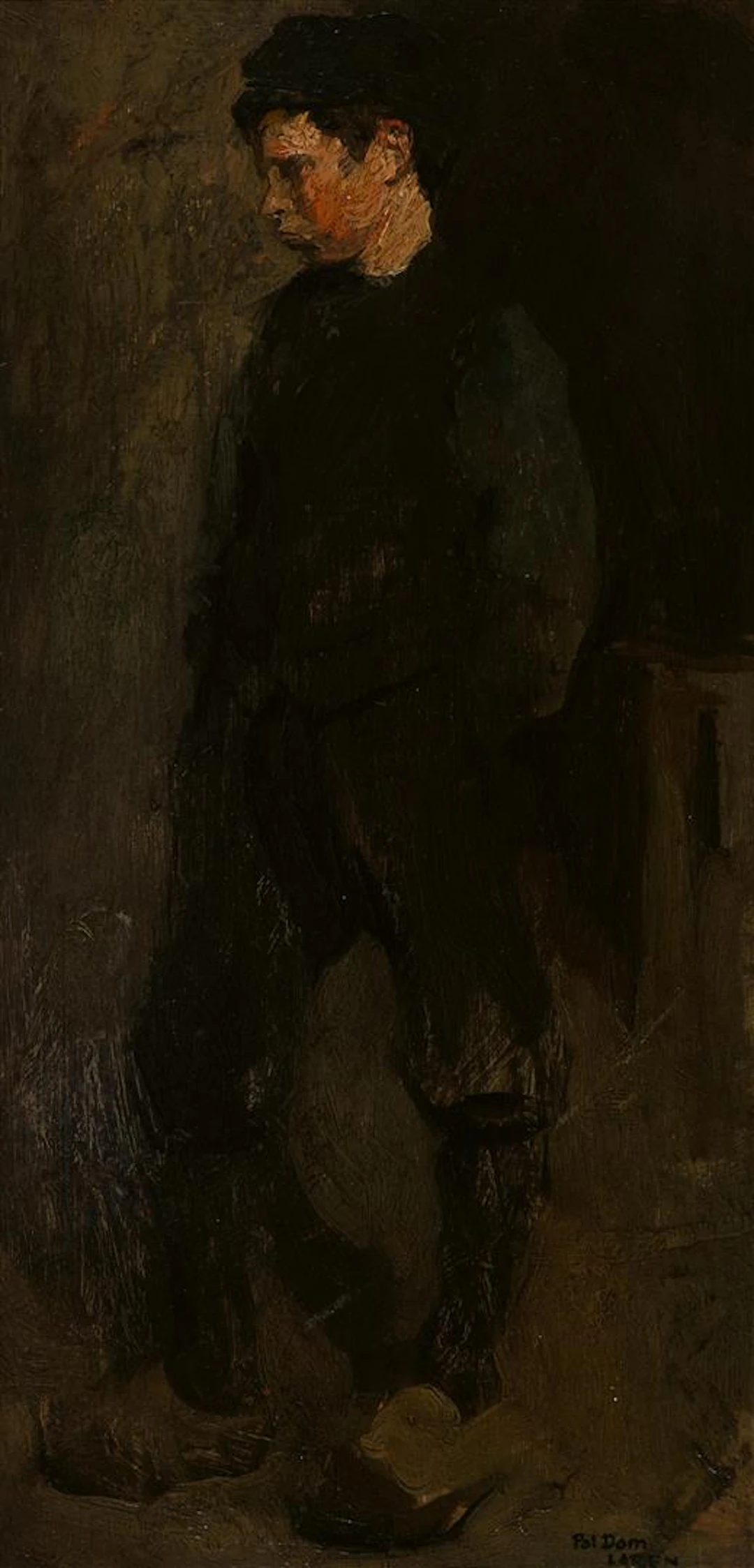 Pol Dom (Antwerp 1885 - The Hague 1978) Farmboy Signed...