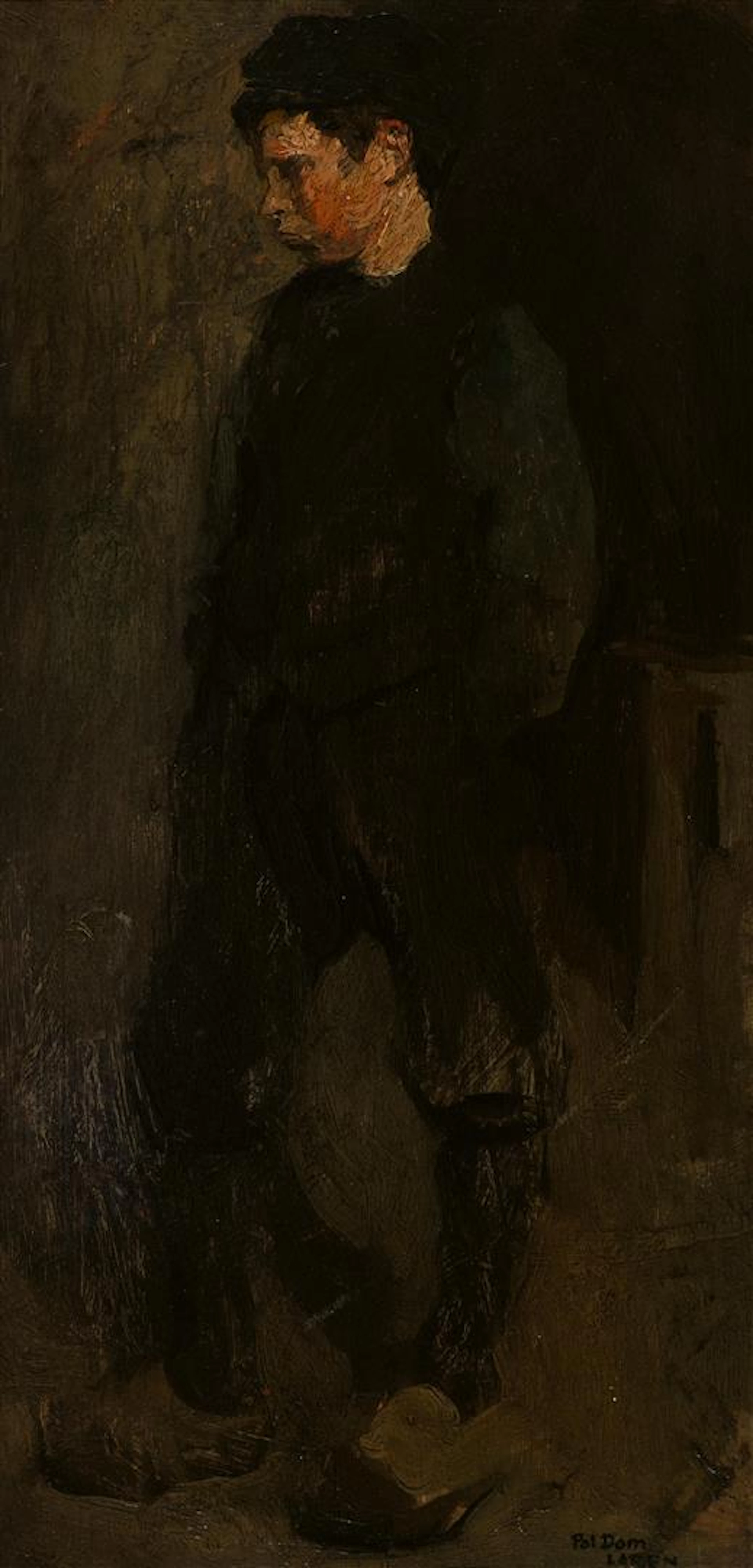 Pol Dom (Antwerp 1885 - The Hague 1978) Farmboy Signed...