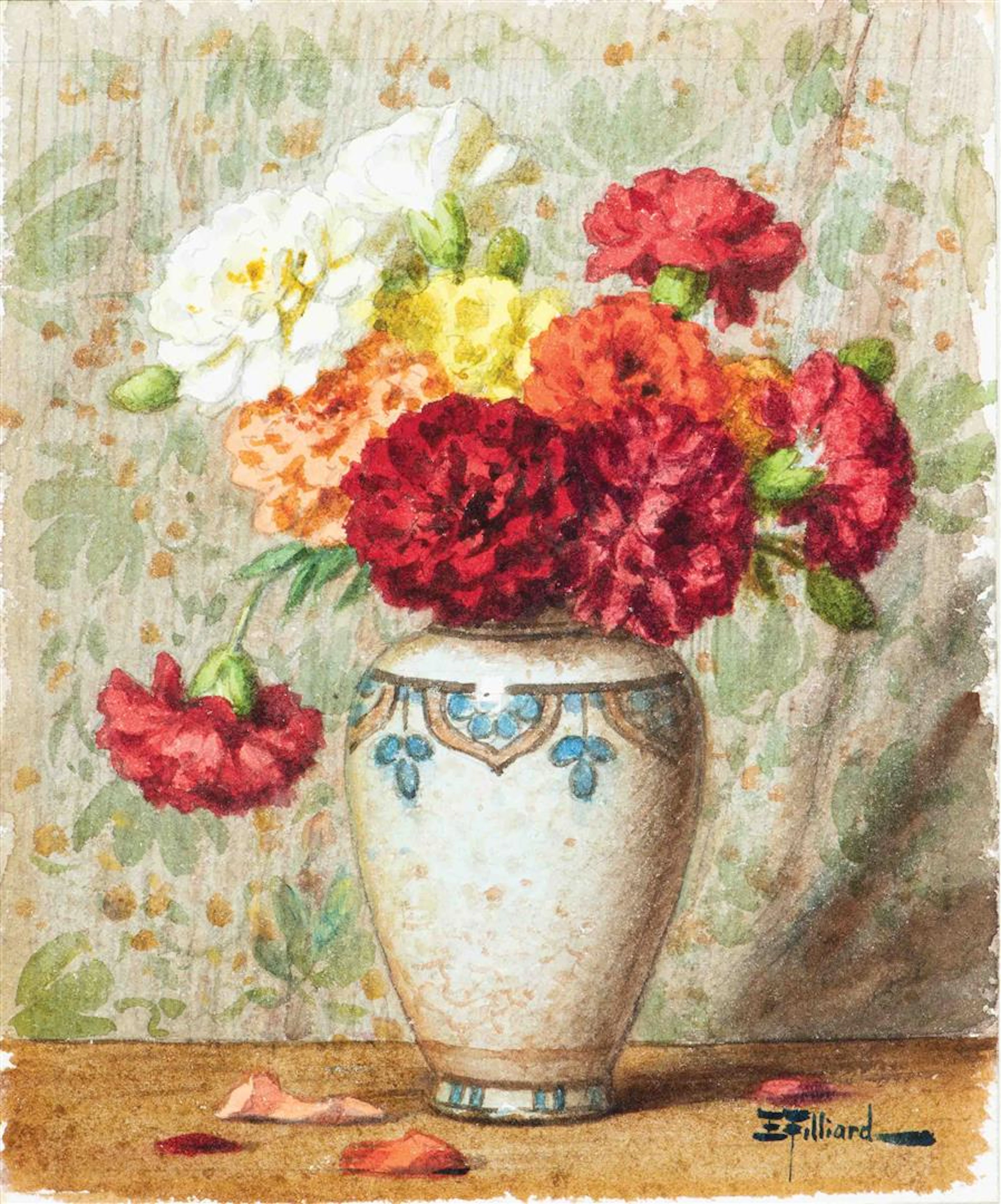 Ernest Filliard (Chambéry 1868 - Paris 1933) Bouquet...