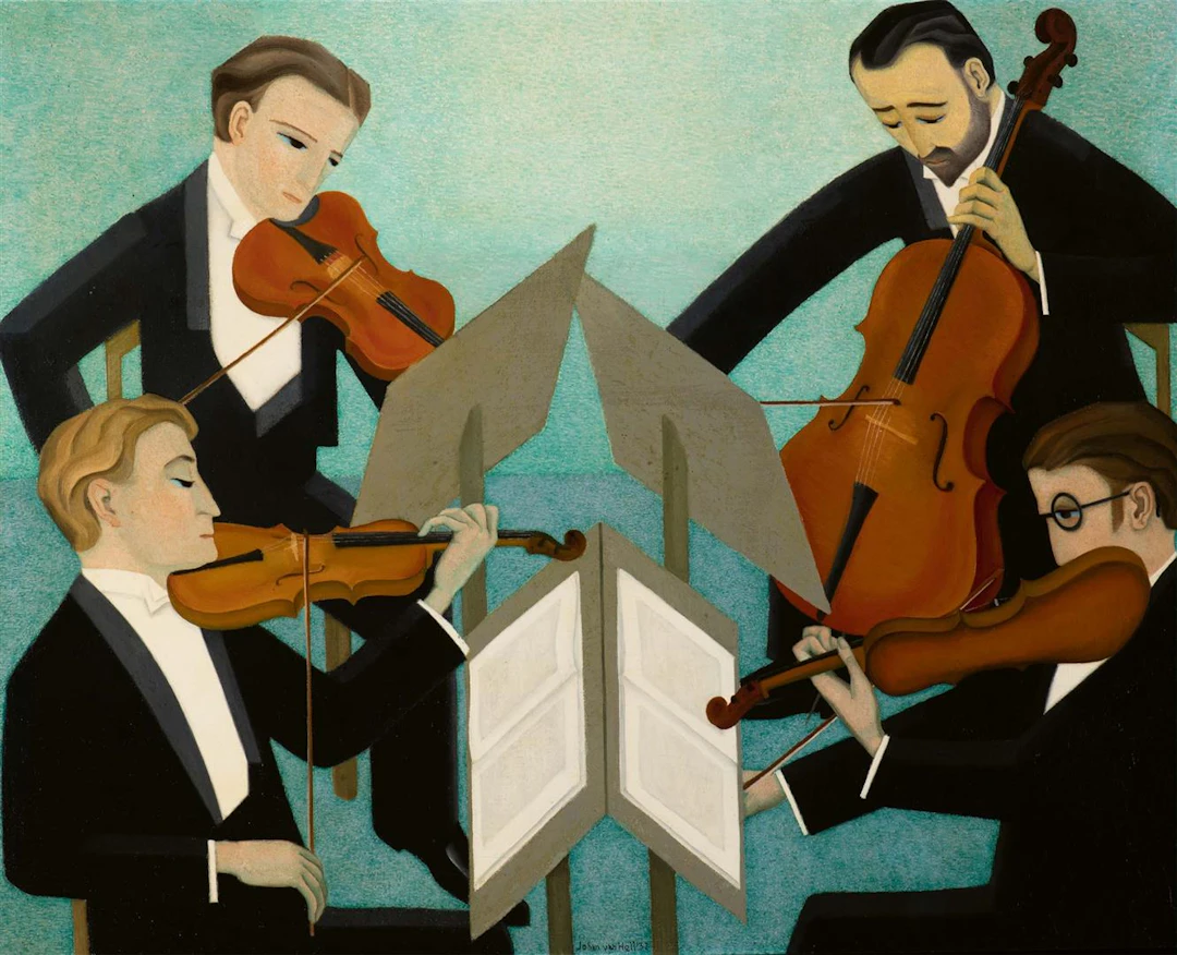 Johan van Hell (Amsterdam 1889 - 1952) String quartet...