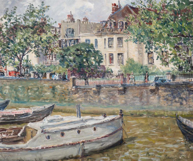 Fairlie Harmar (Weymouth 1876 - ? 1945) Paris Signed and...