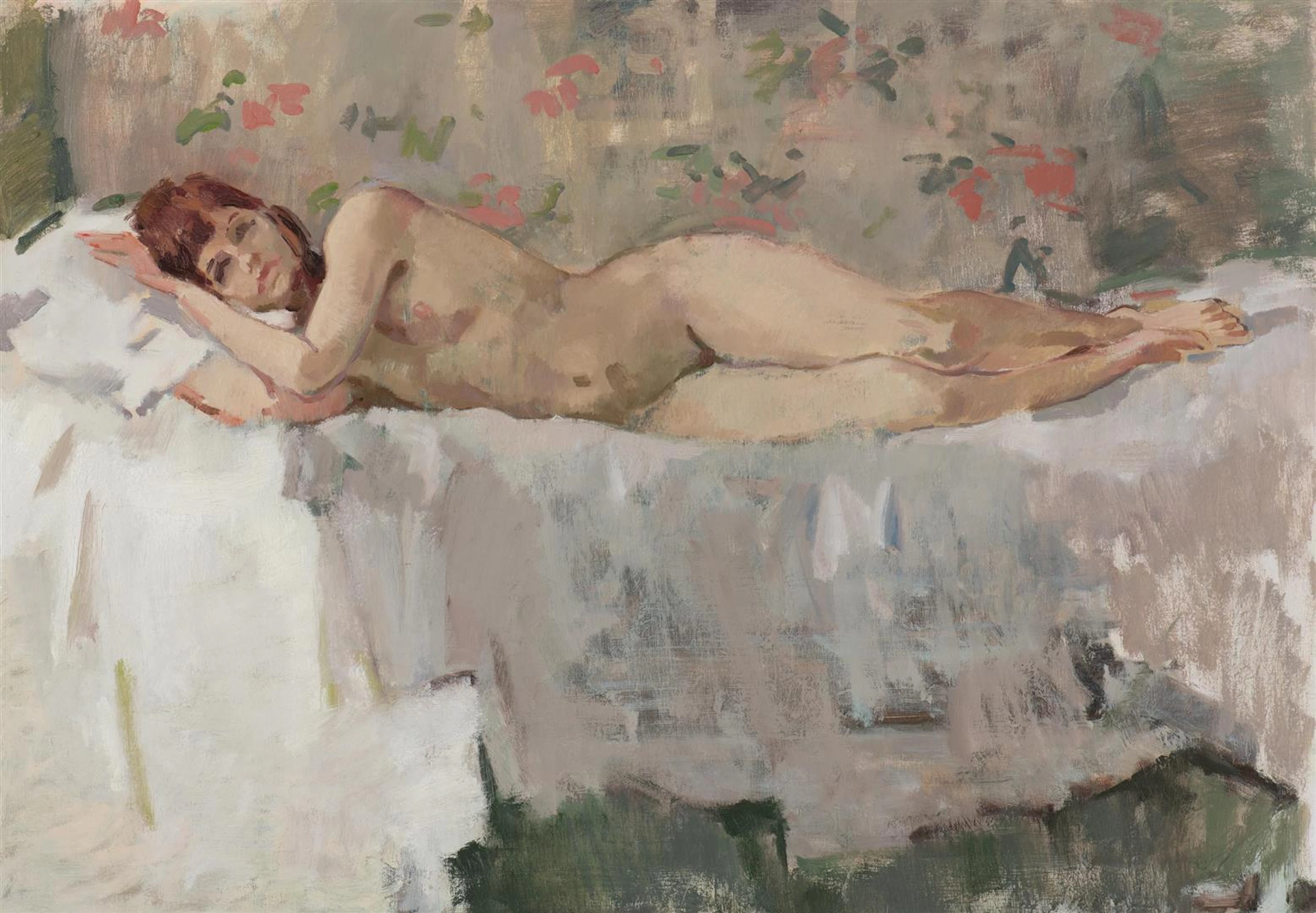 Hessel de Boer (Haarlem 1921 - The Hague 2003) Reclining...