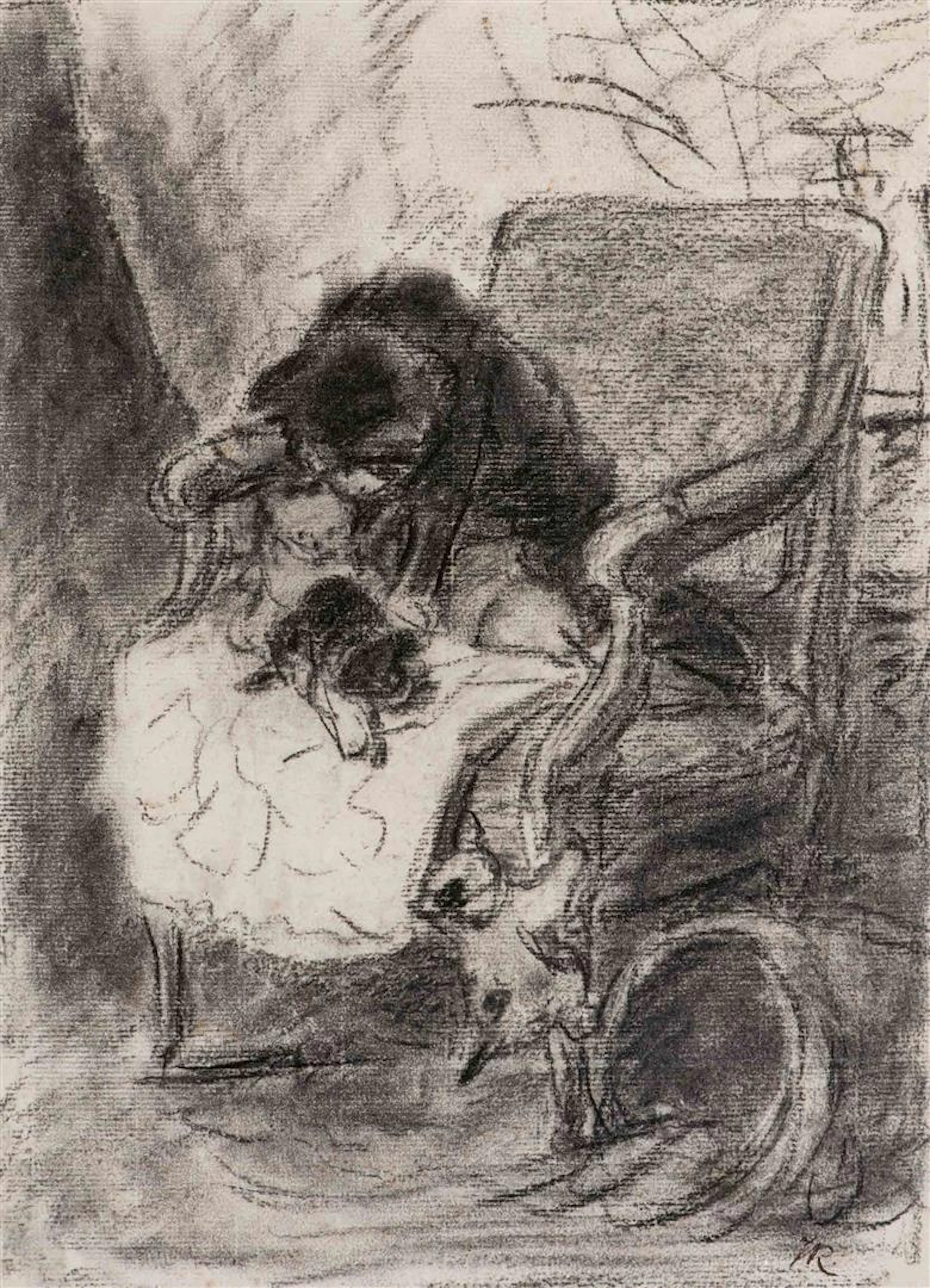Henriette Ronner-Knip (Amsterdam 1821 - Elsene 1909)...