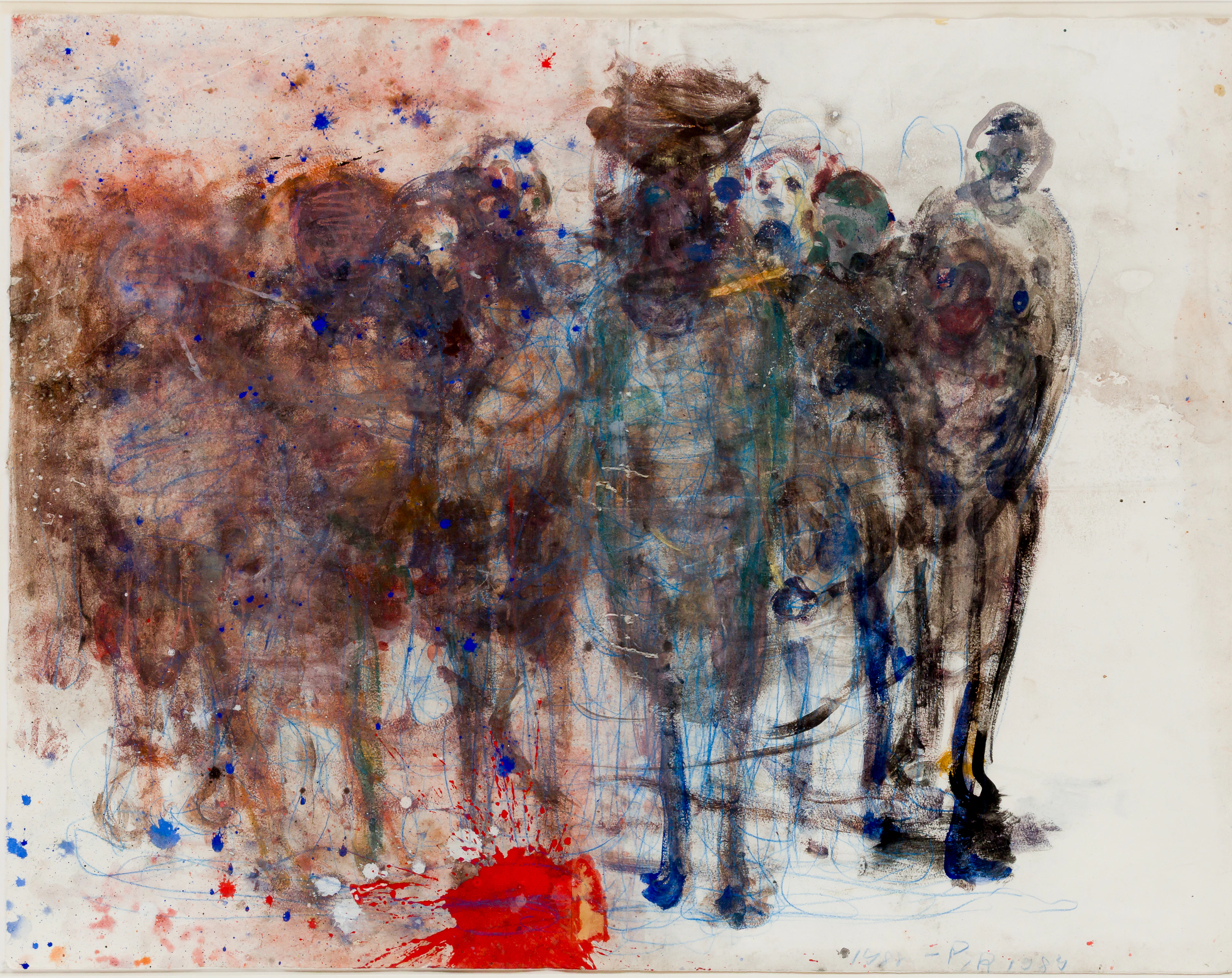 Lot 919: UNKNOWN ARTIST (monogram P.R.)