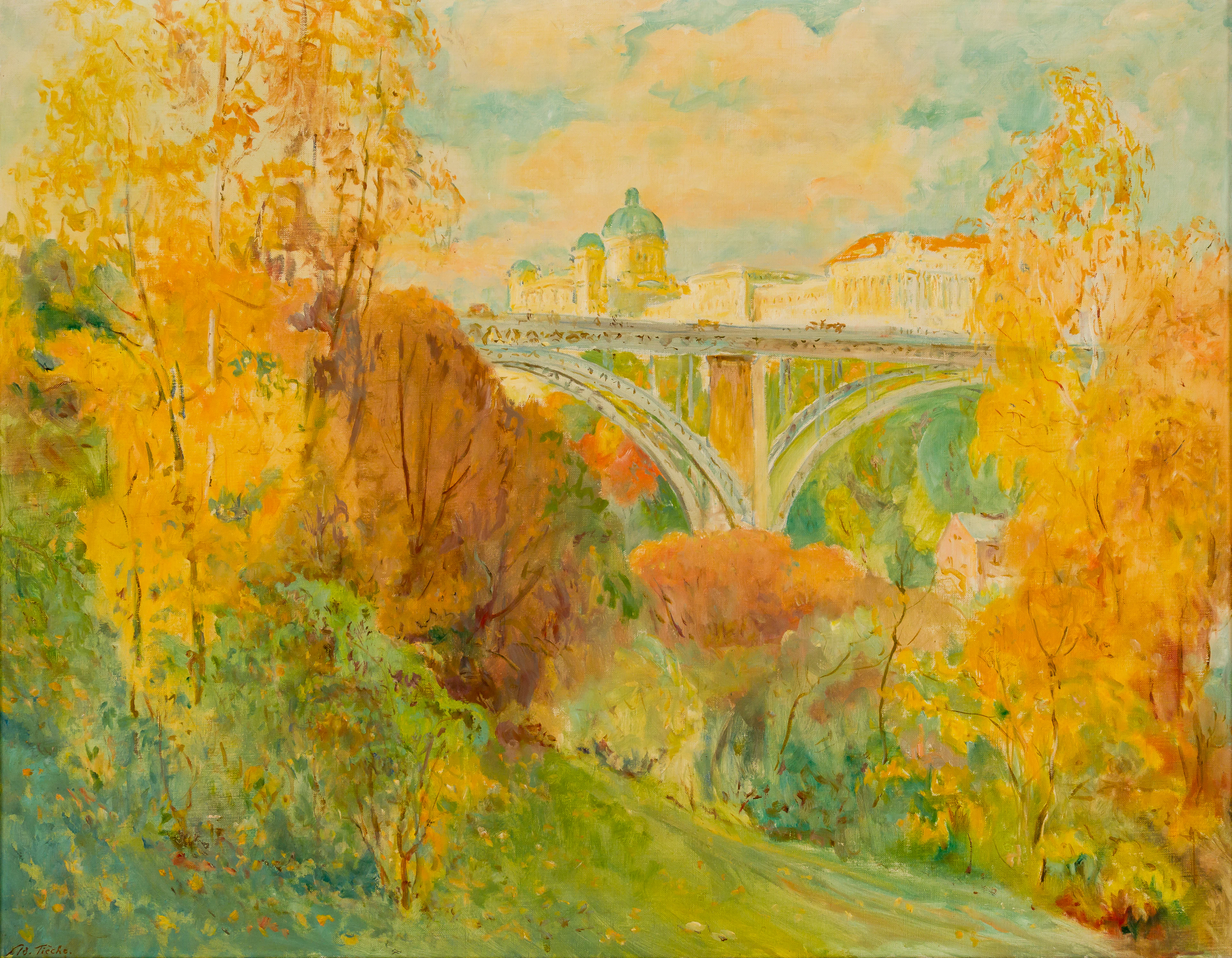 Lot 826: Adolphe TIECHE (1877-1957)