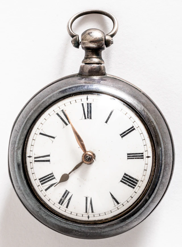 Lot 304: RICHARD WELLS FUSEE POCKET WATCH WITH OUTER CASE