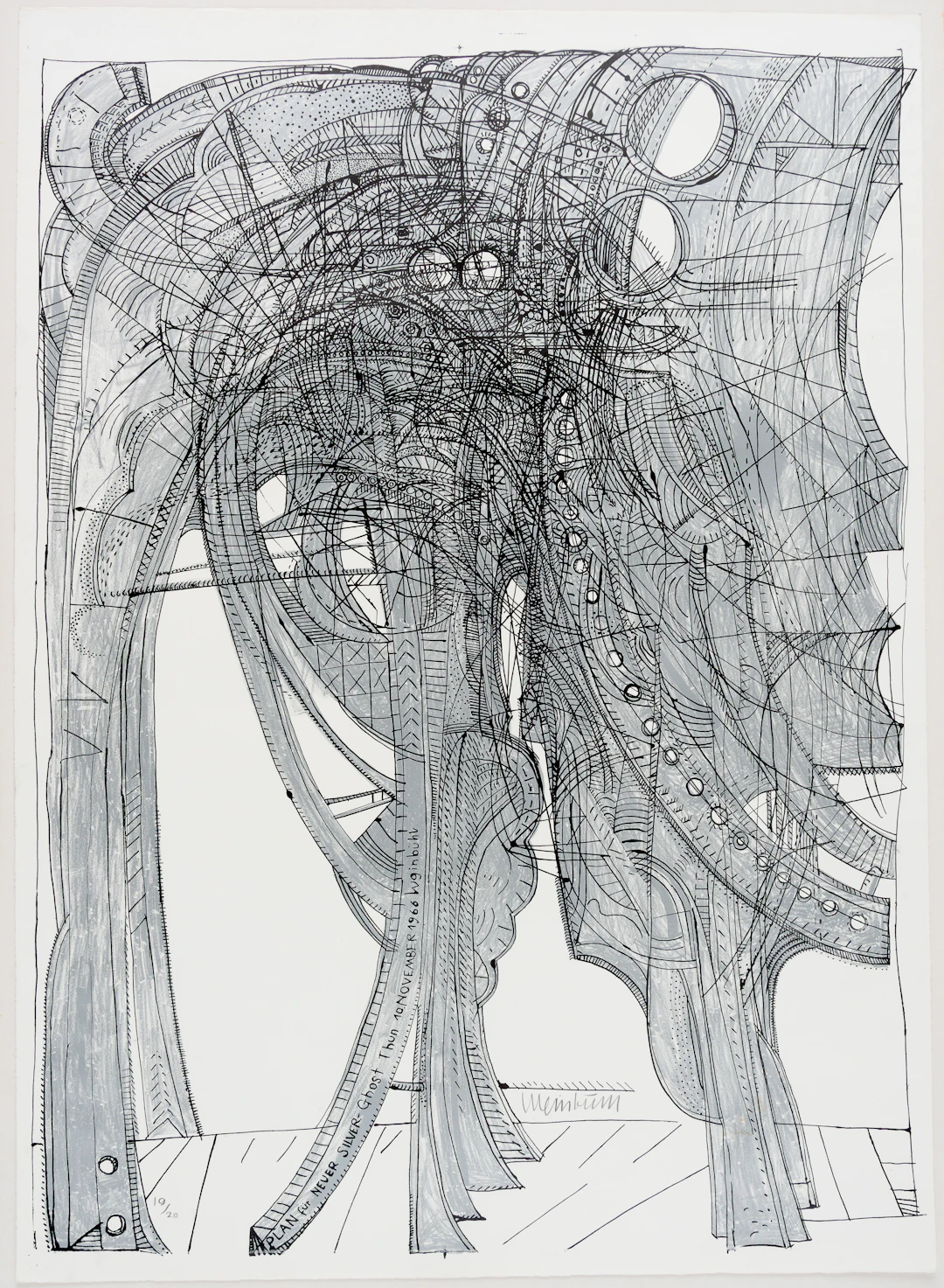 Lot 651: Bernhard LUGINBÜHL (1929-2011)