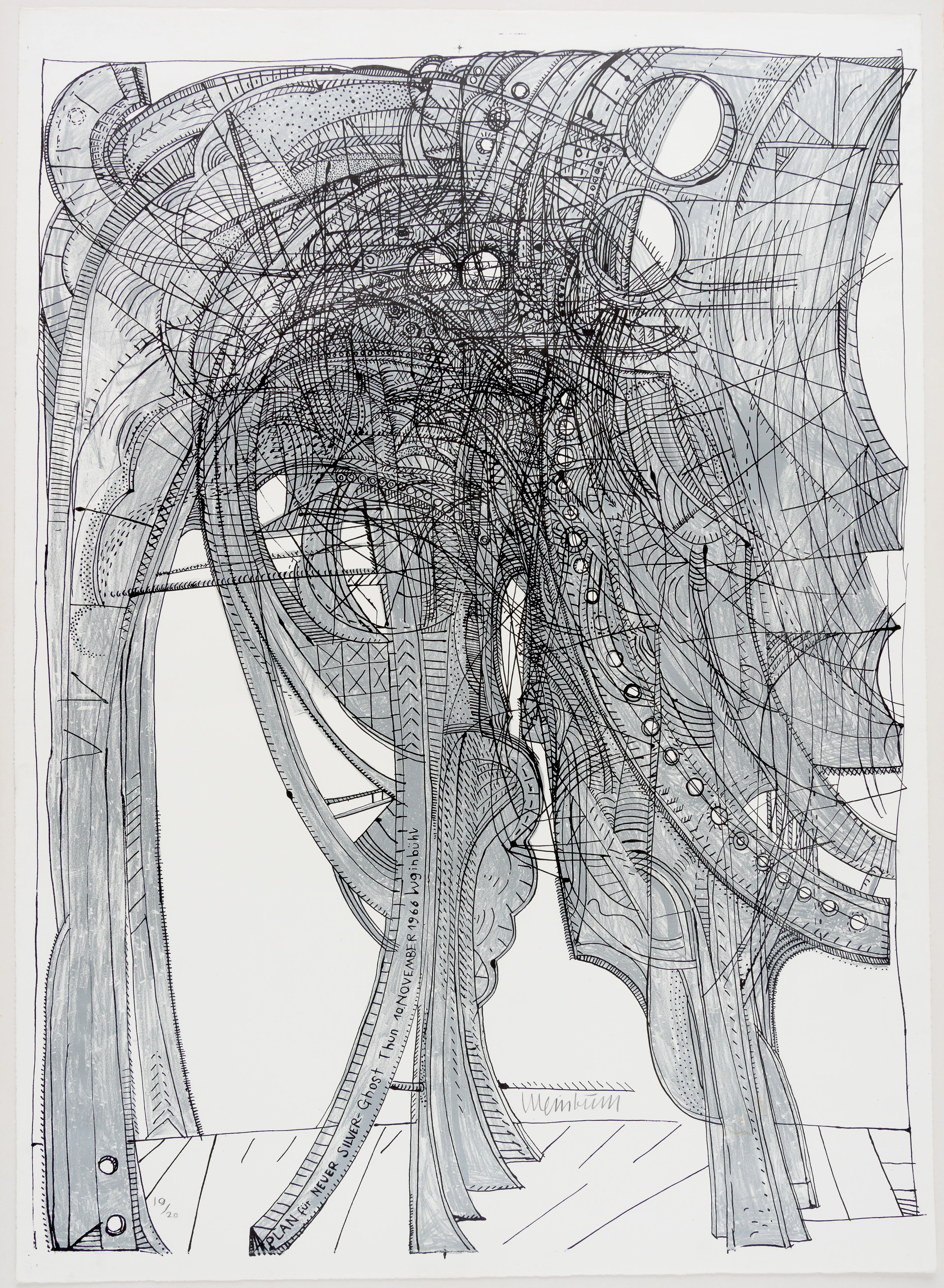 Lot 651: Bernhard LUGINBÜHL (1929-2011)