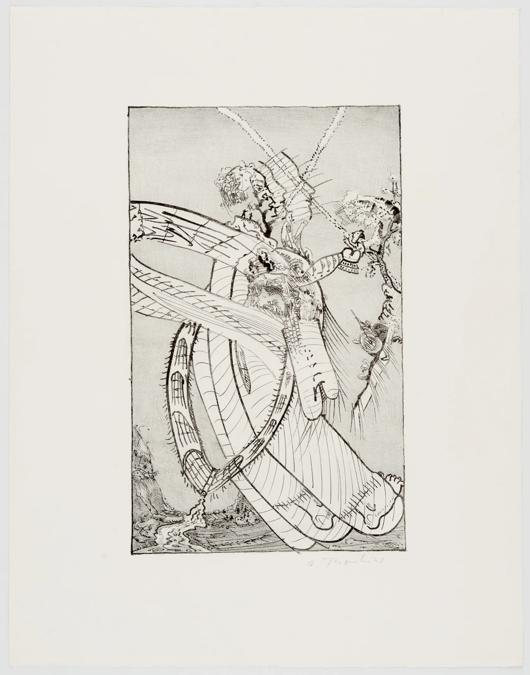 Lot 556: André THOMKINS (1930-1985)