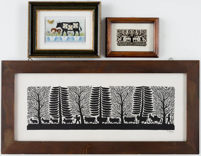 Lot 669: Ueli HOFER (1952), Nelli NAEF (1935), David REGEZ (1916-1984)