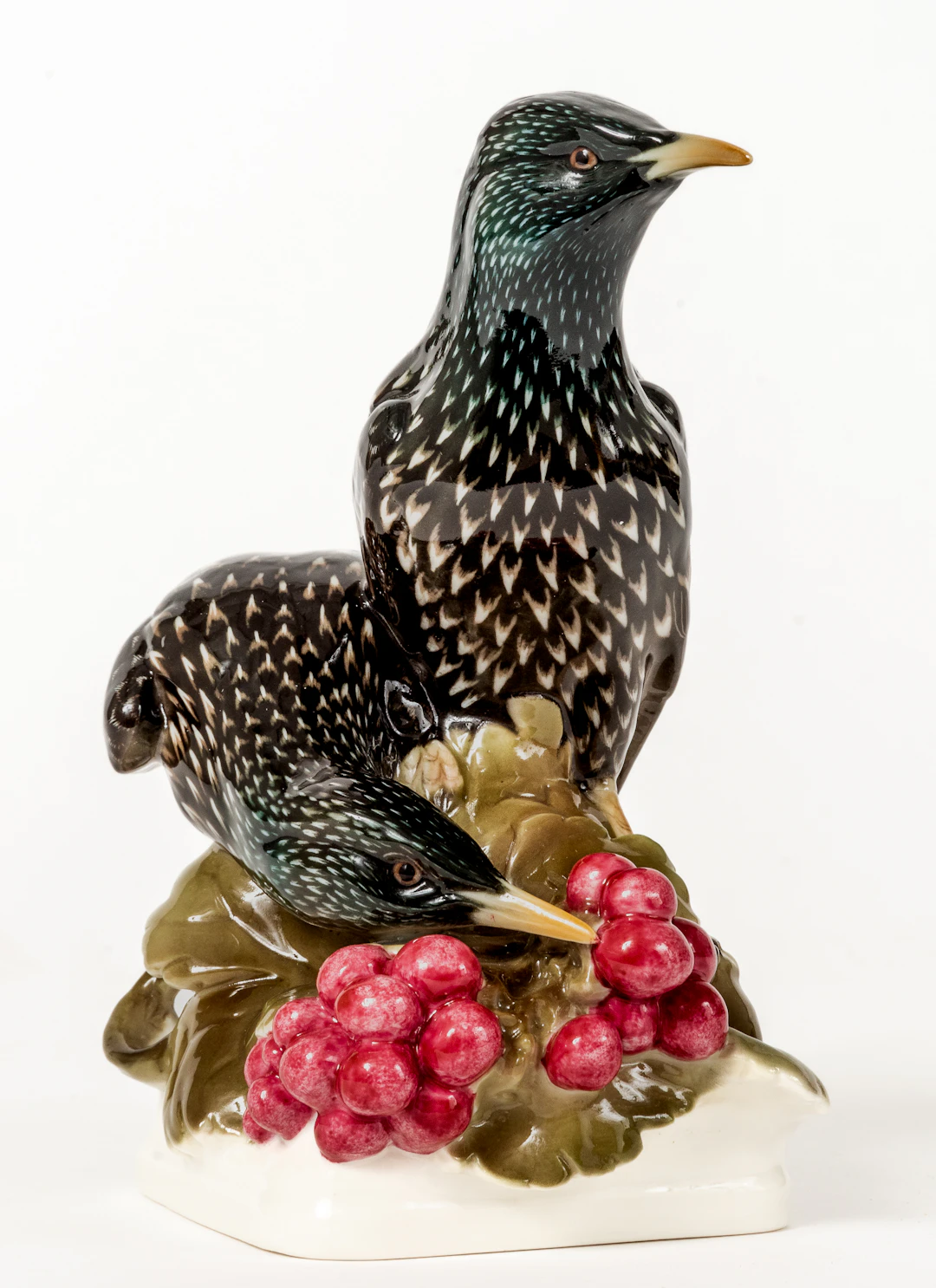 Lot 242: A PAIR OF STARLINGS
