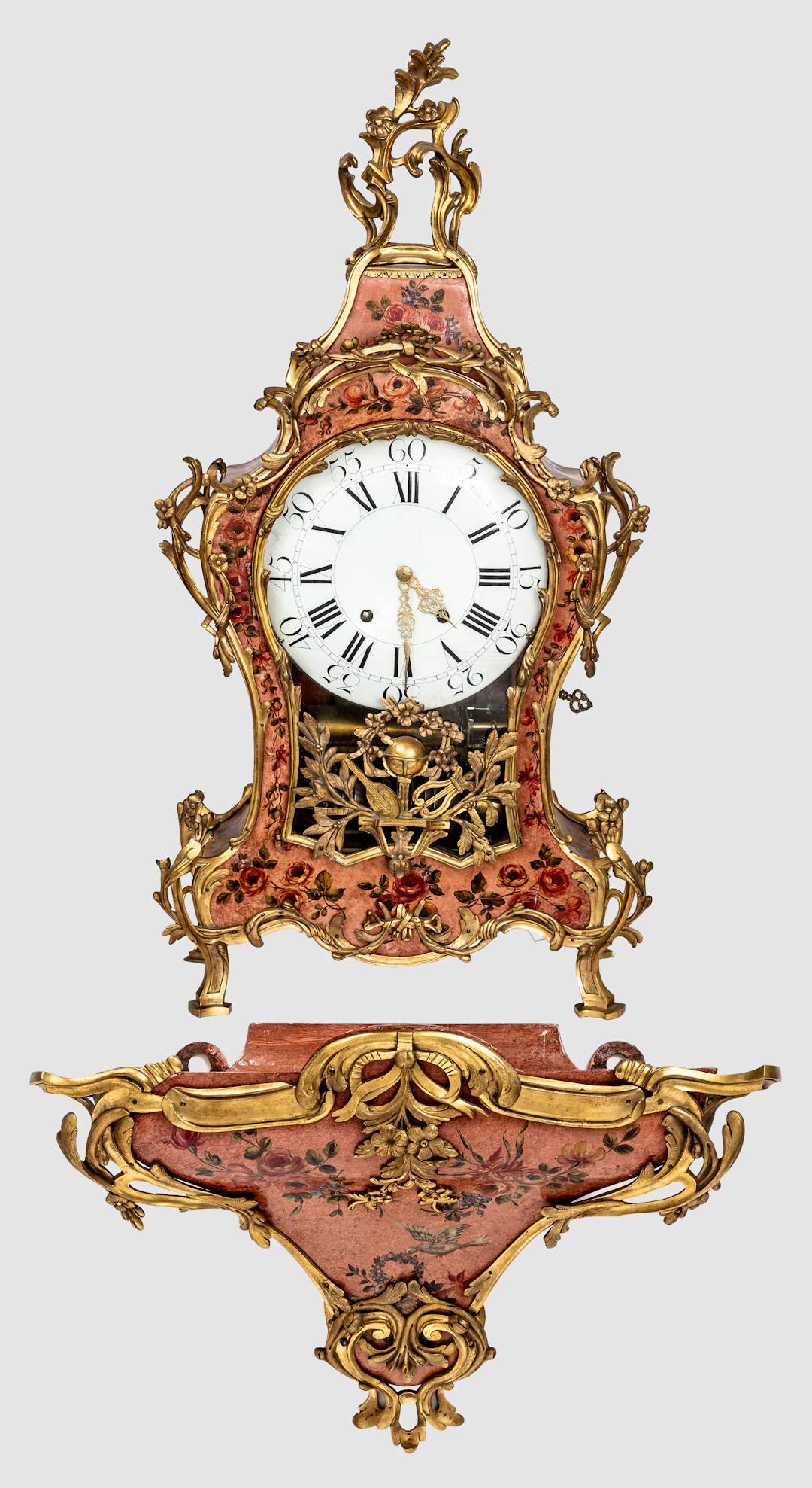 Lot 318: (150) IMPORTANT CLOCK WITH CARILLON, SIGNED JOSUE ROBERT (1691-1771)
