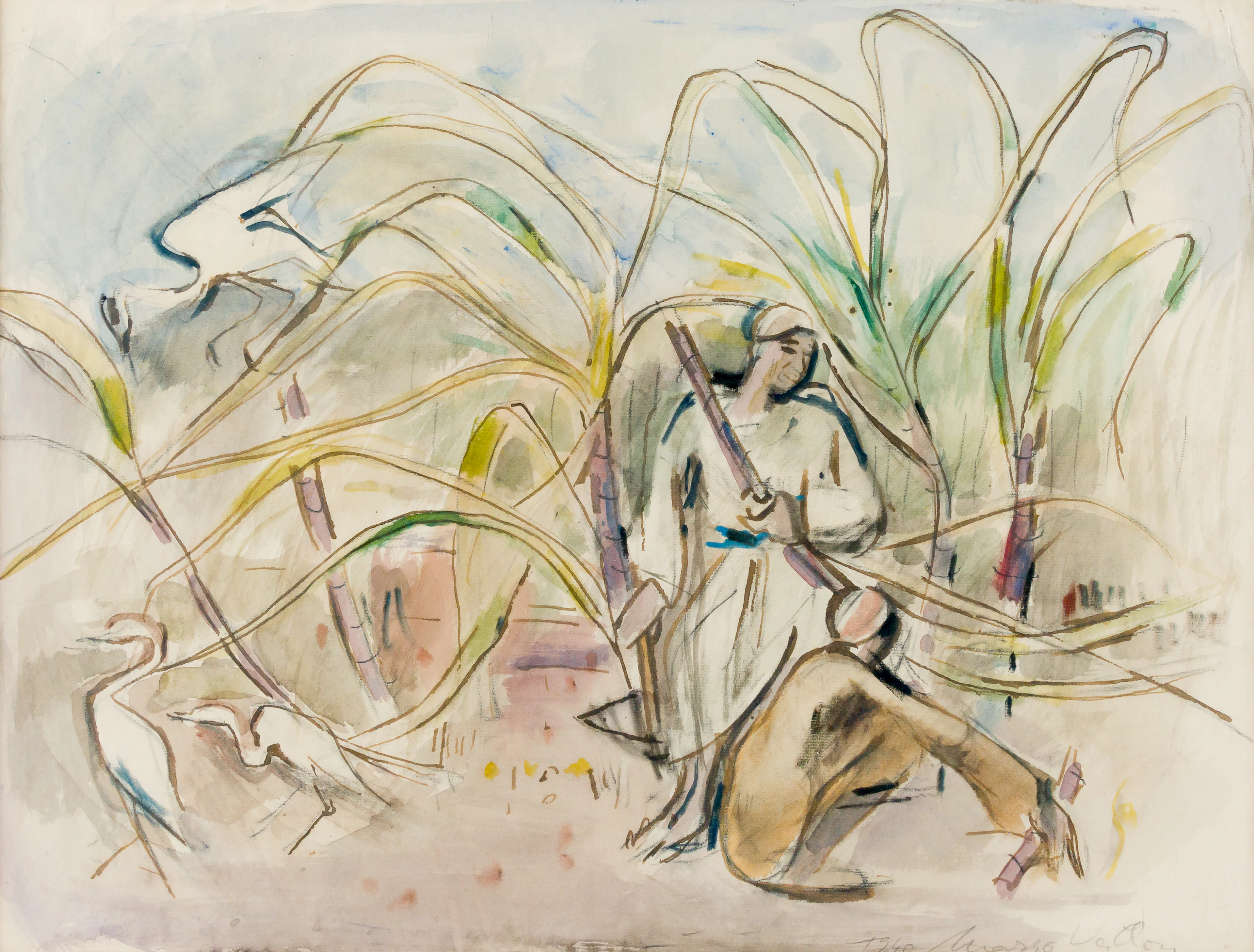 Lot 697: Margot VEILLON (1907-2003)