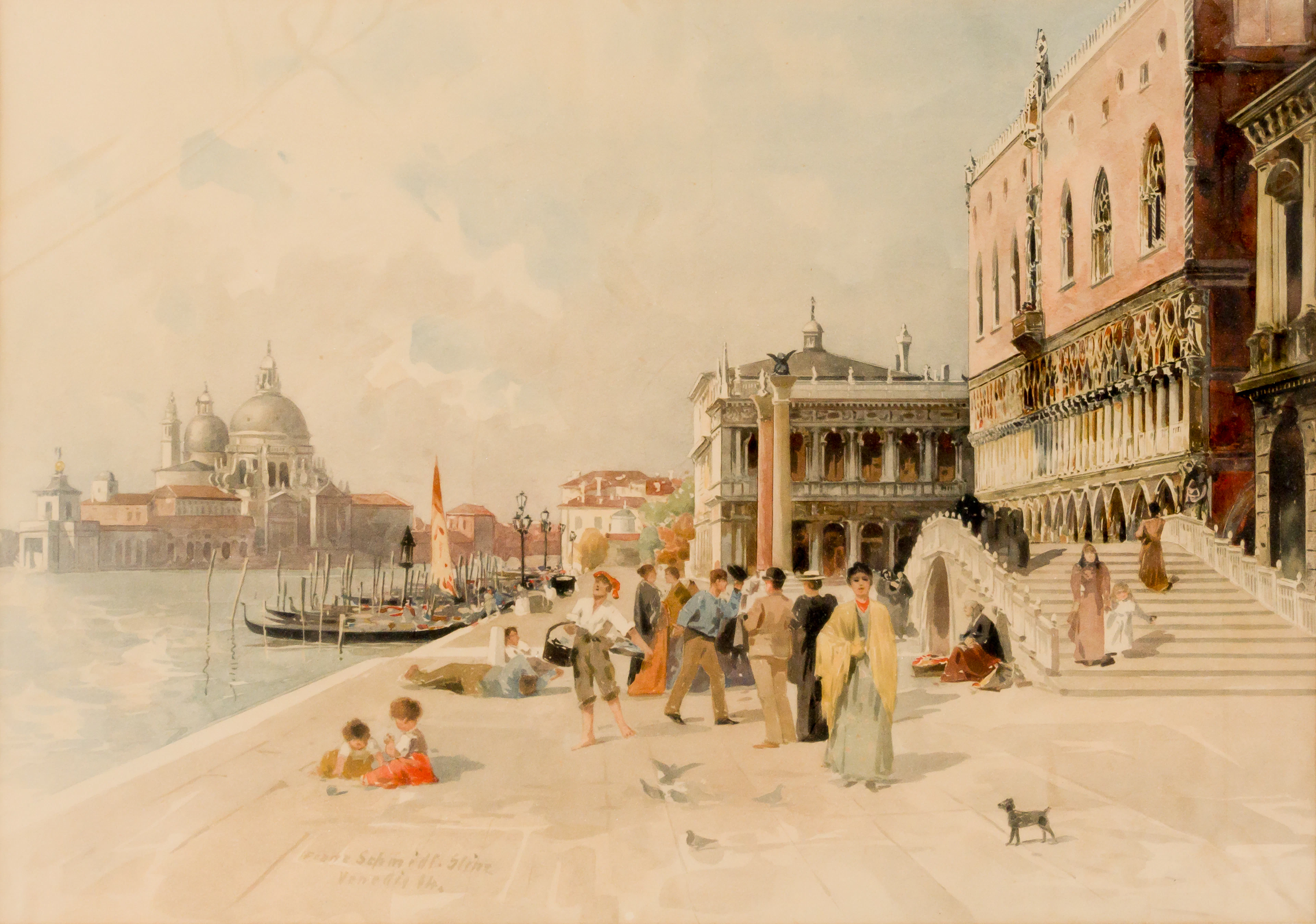 Lot 513: Franz SCHMIDT-GLINZ (1860-1929)