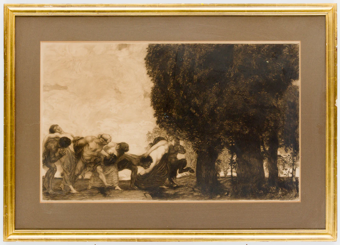 Lot 536: Franz VON STUCK (1863-1928), copy after