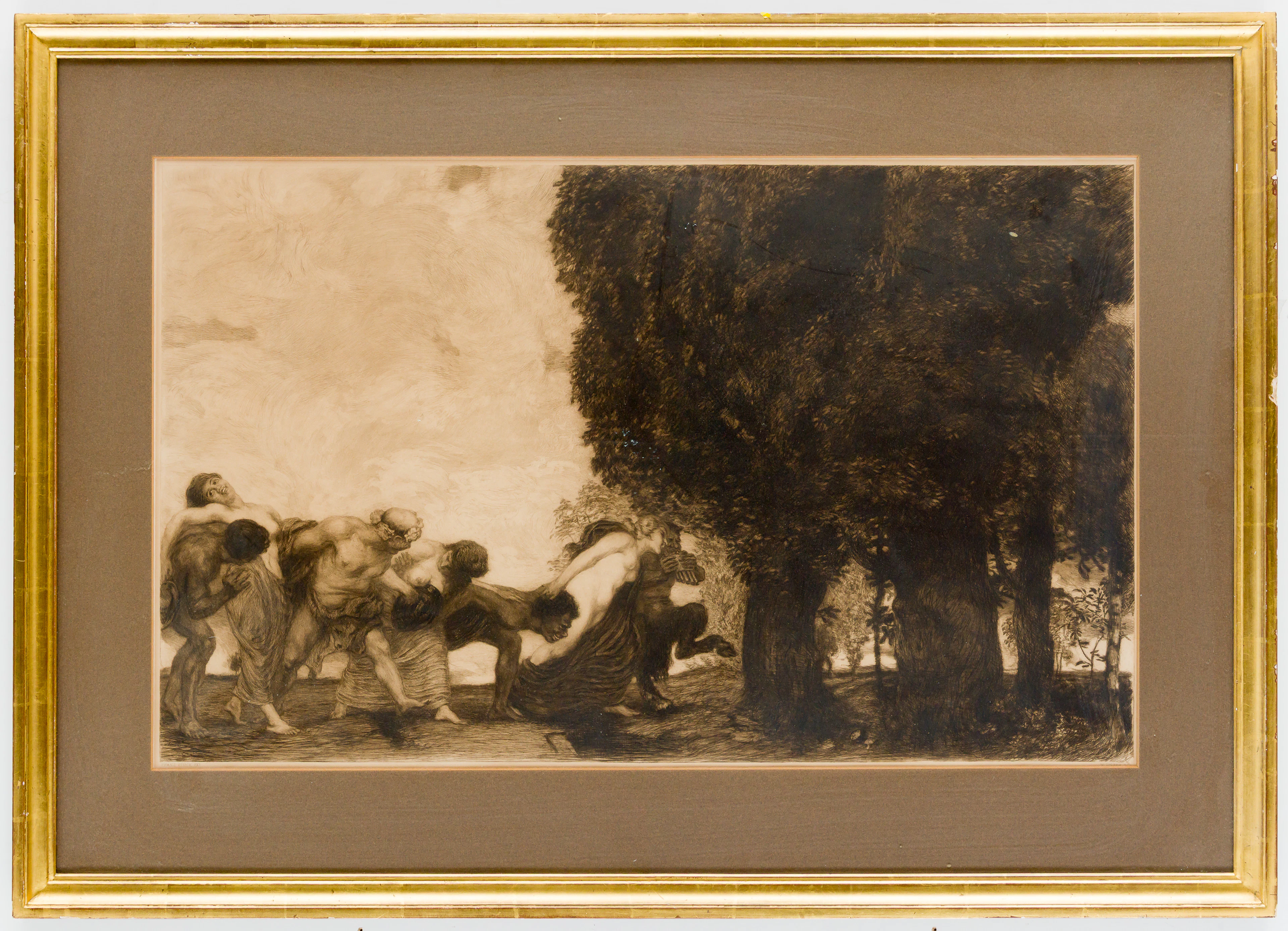 Lot 536: Franz VON STUCK (1863-1928), copy after