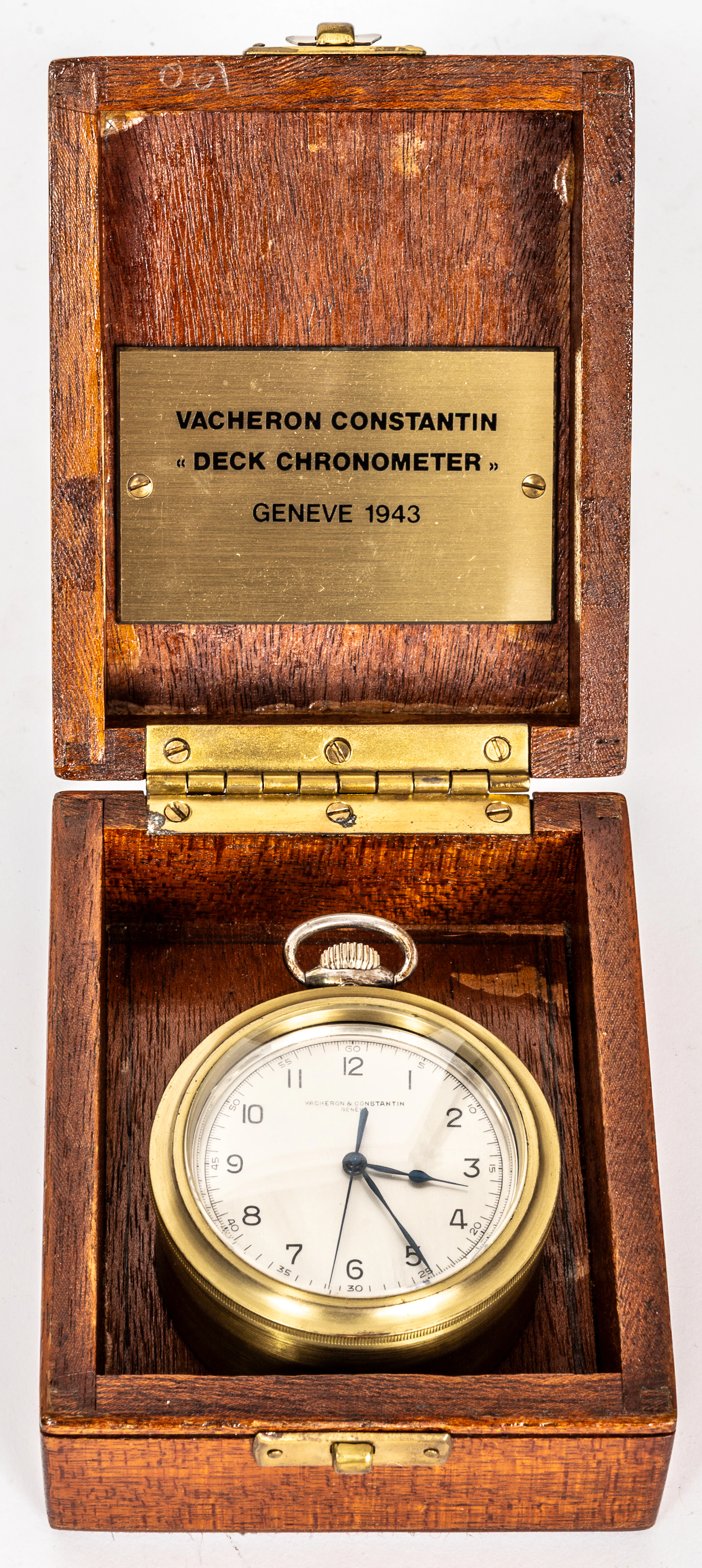 Lot 306: Vacheron CONSTANTIN "DECK CHRONOMETER", GENEVA 1943