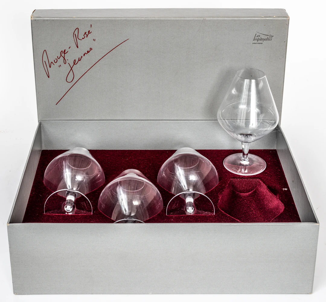 Lot 102: PEUGEOT SAVEURS “LES IMPITOYABLES” TASTING GLASSES SET