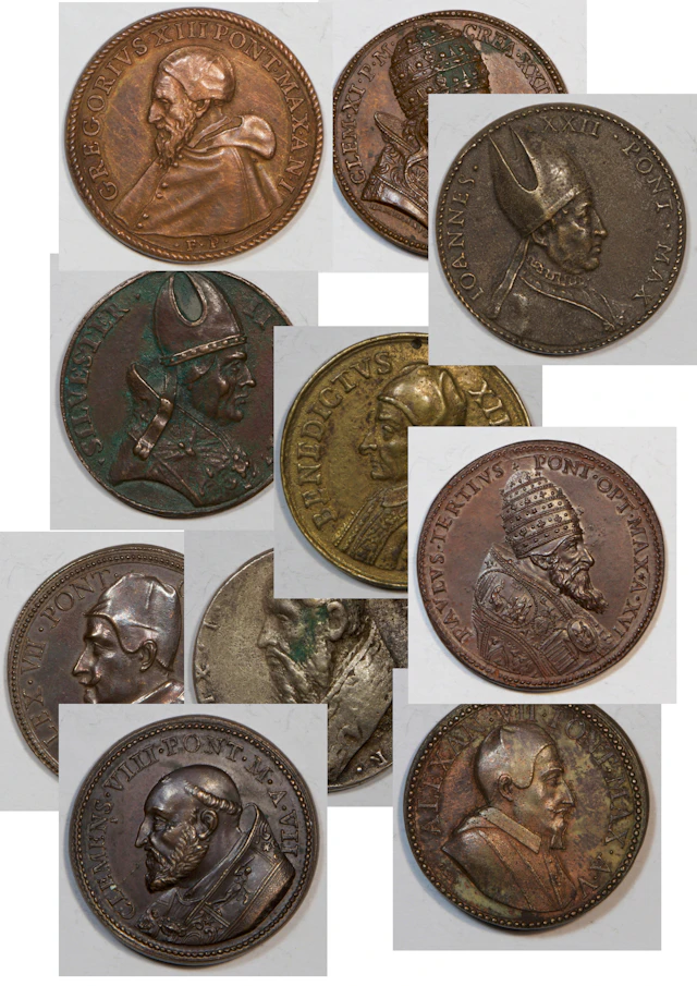 Lot 77: COLLECTION OF 10 MEDALS