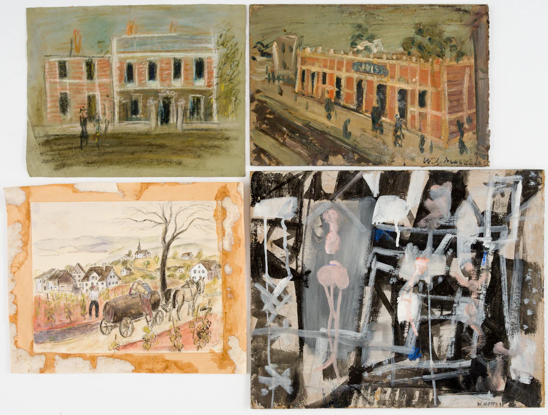 Lot 845: Wilfrid MOSER (1914-1997)