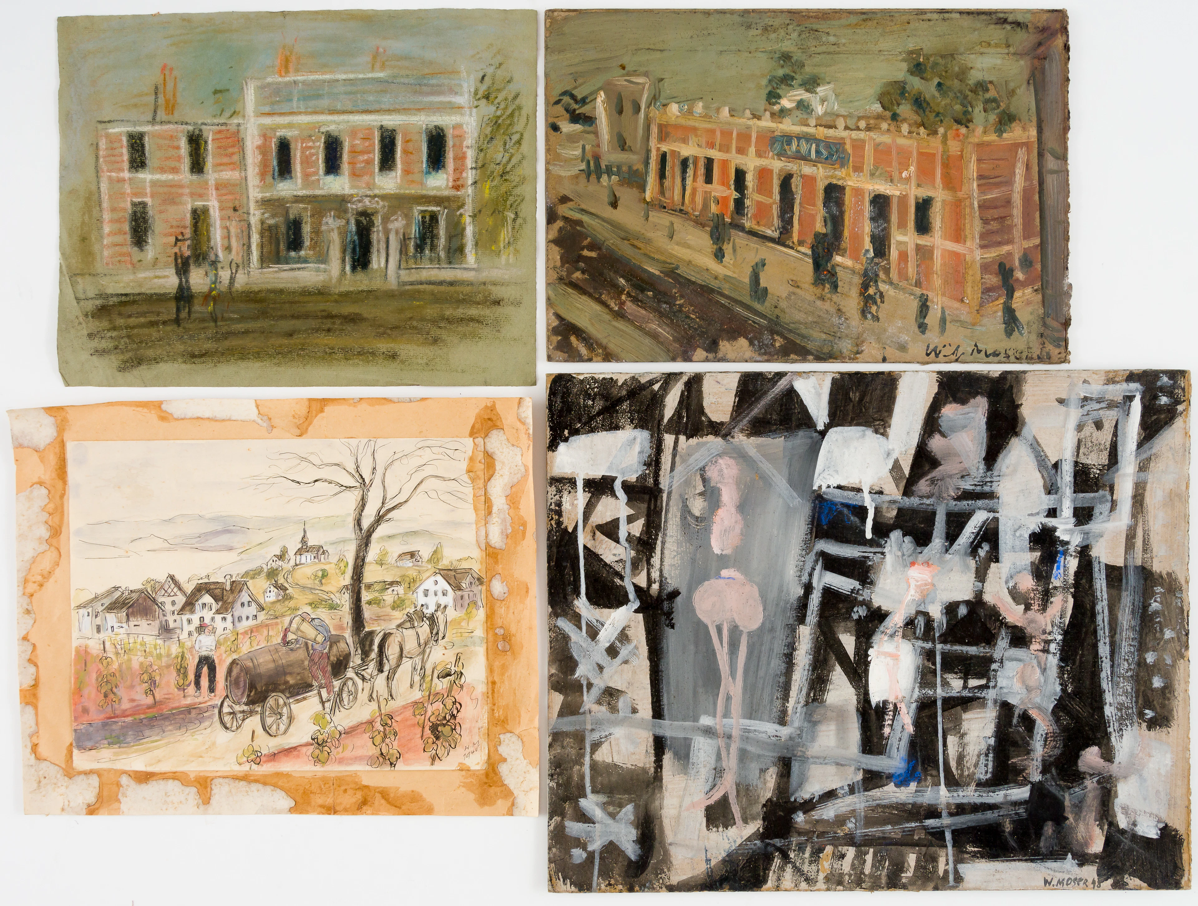 Lot 845: Wilfrid MOSER (1914-1997)