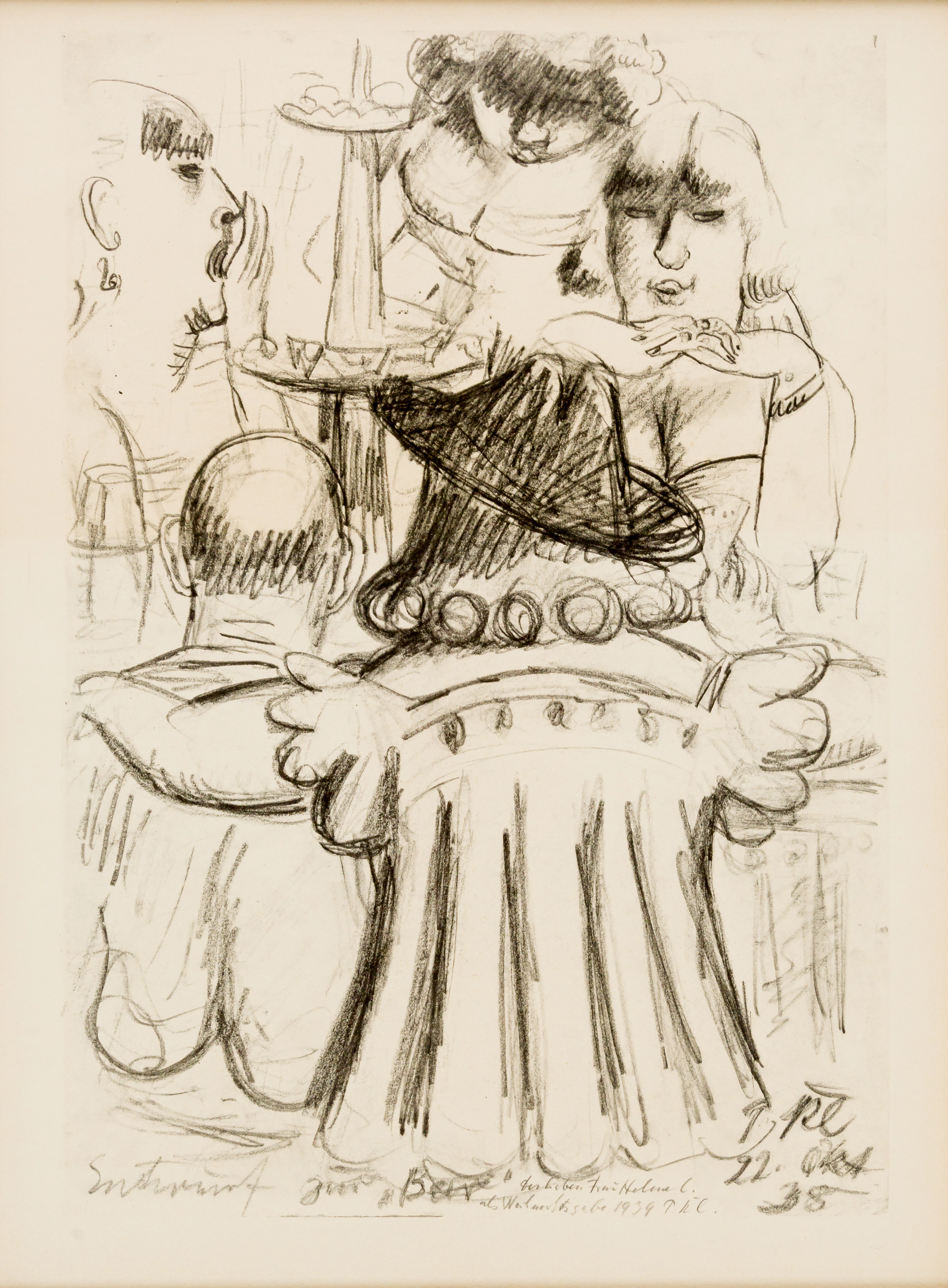 Lot 702: Paul KLEINSCHMIDT (1883-1949) Entwurf zur "Bar"