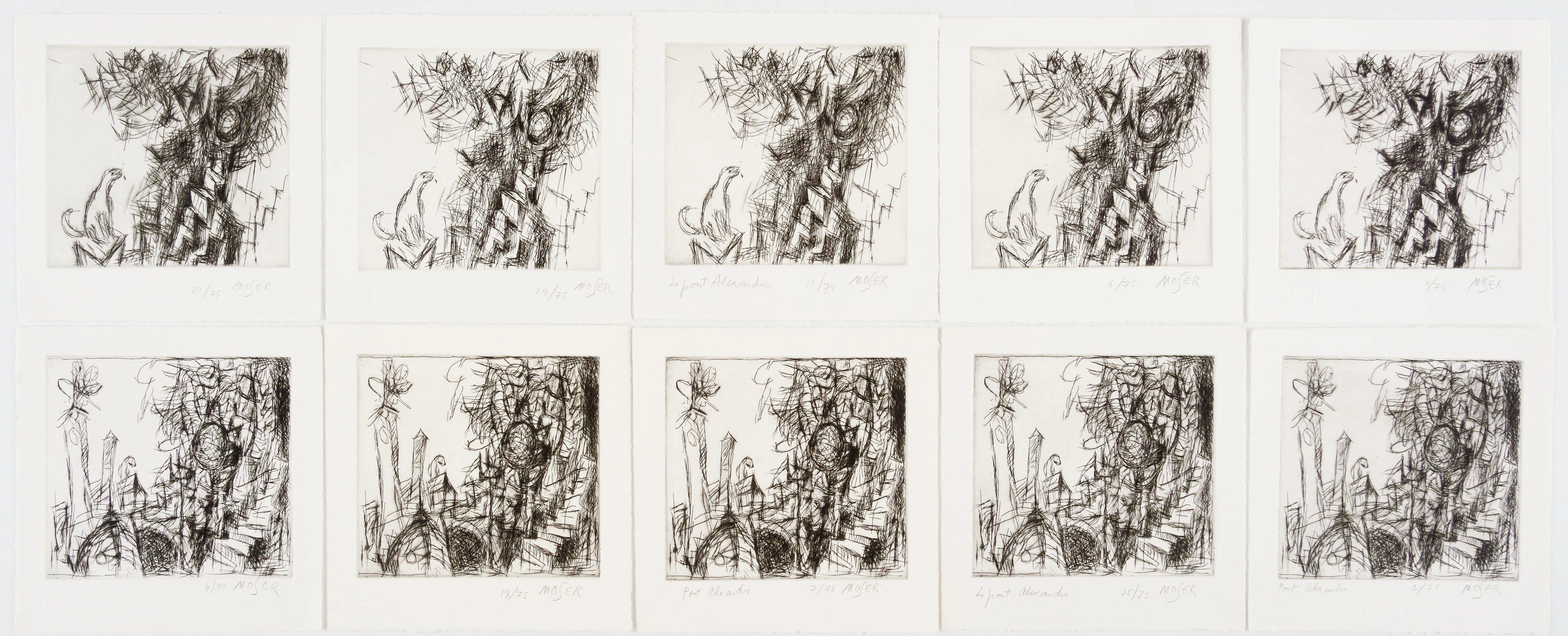 Lot 628: Wilfrid MOSER (1914-1997)