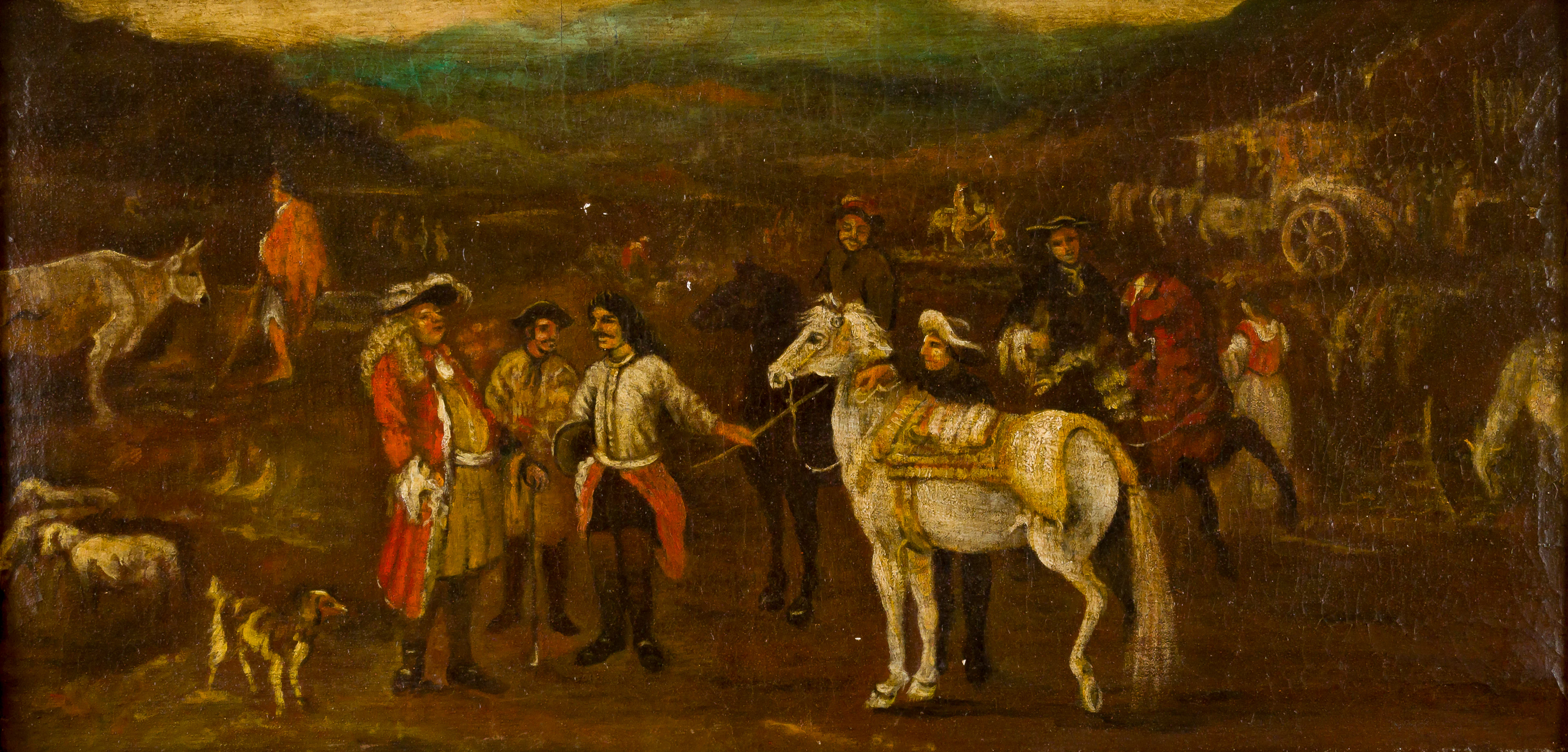 Lot 482: UNKNOWN BAROQUE PAINTER