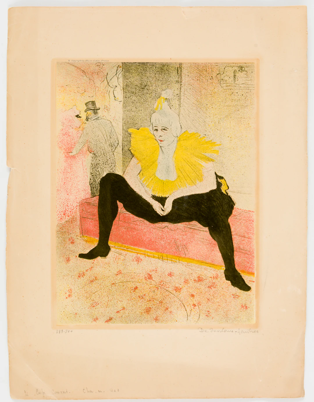Lot 510: Henri DE TOULOUSE-LAUTREC (1864-1901)