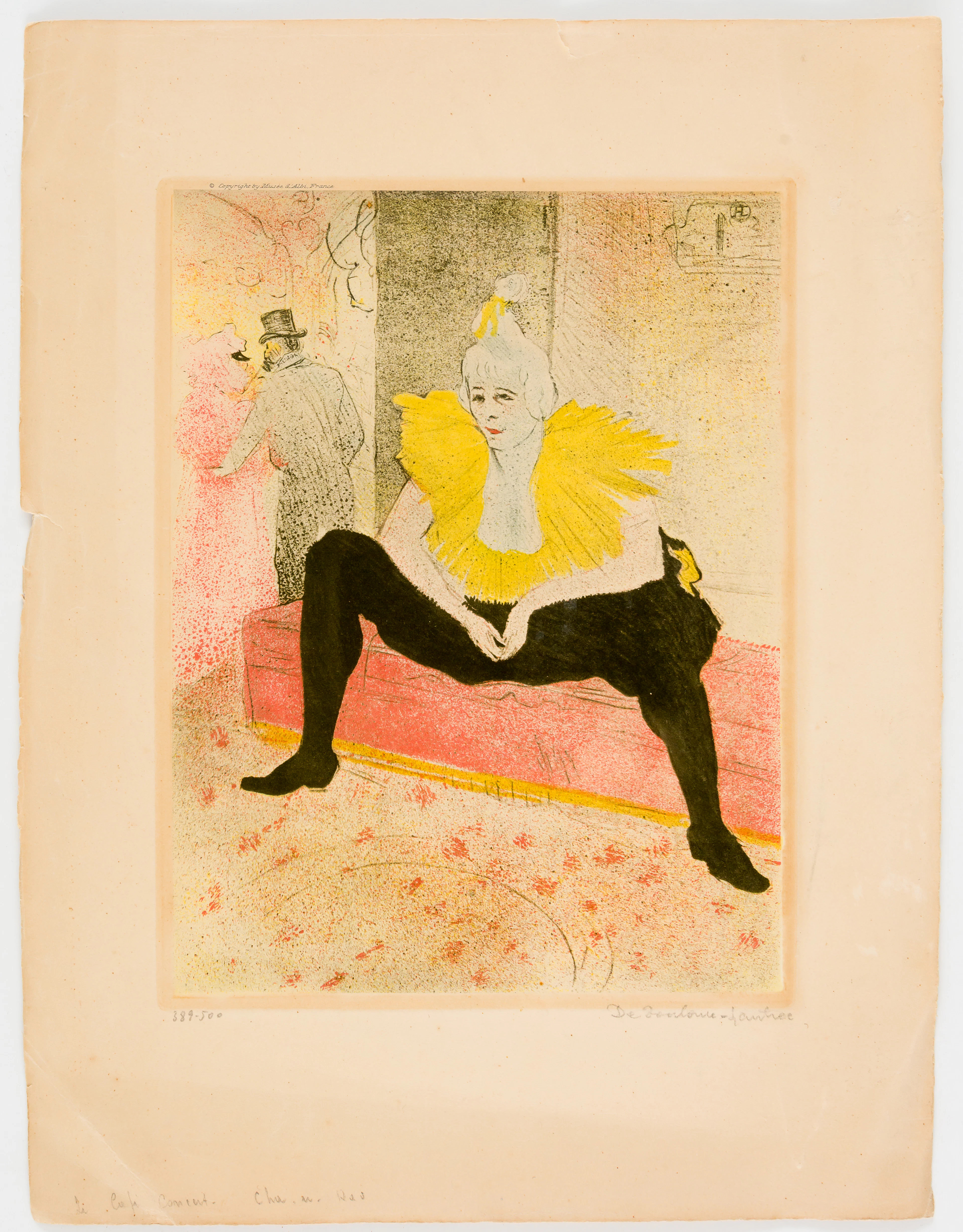 Lot 510: Henri DE TOULOUSE-LAUTREC (1864-1901)
